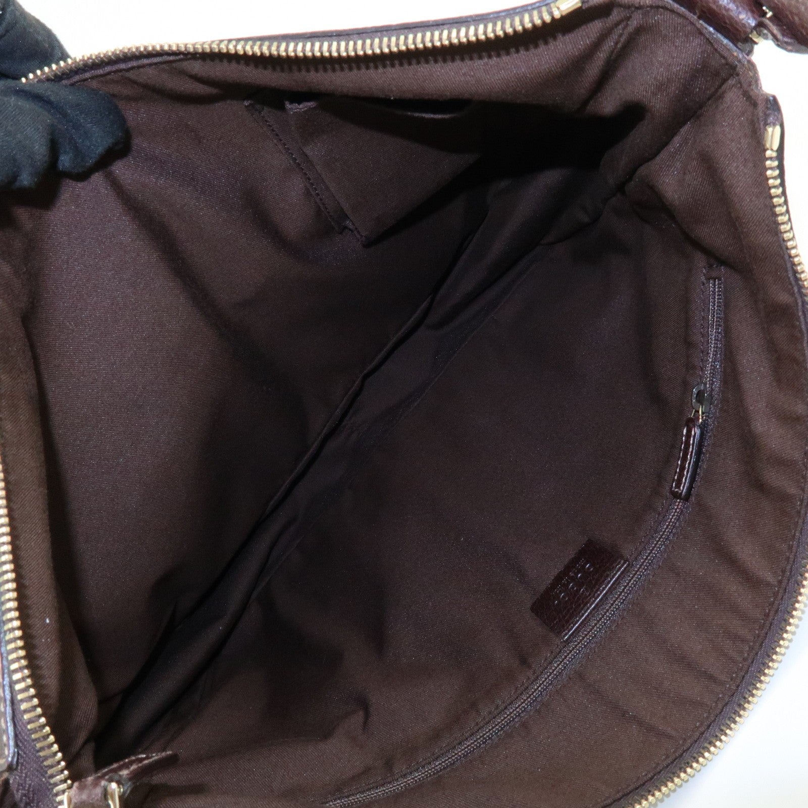 Gucci Shoulder Bag - Beige, Canvas Leather