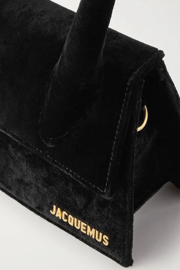 The Chiquito Medium Velour Shoulder Bag