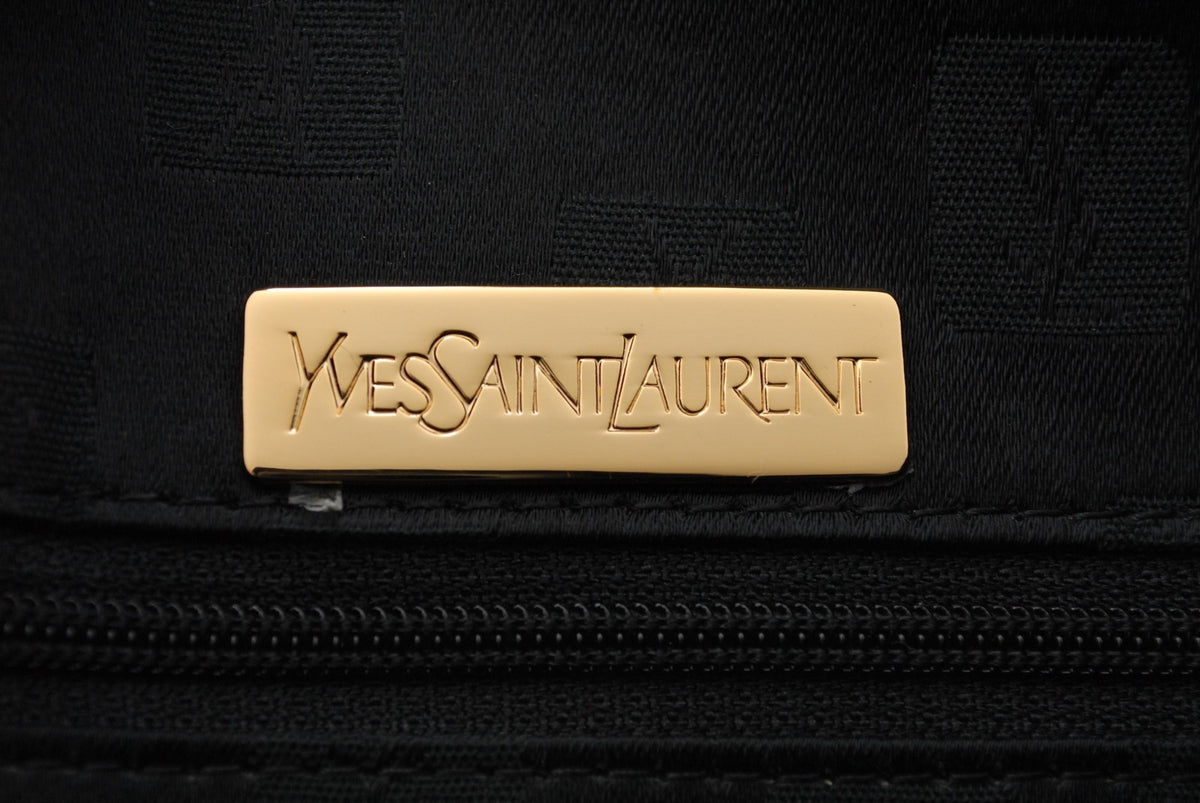 Saint Laurent Yves Saint Laurent Hand Bag - Black Brown, Leather