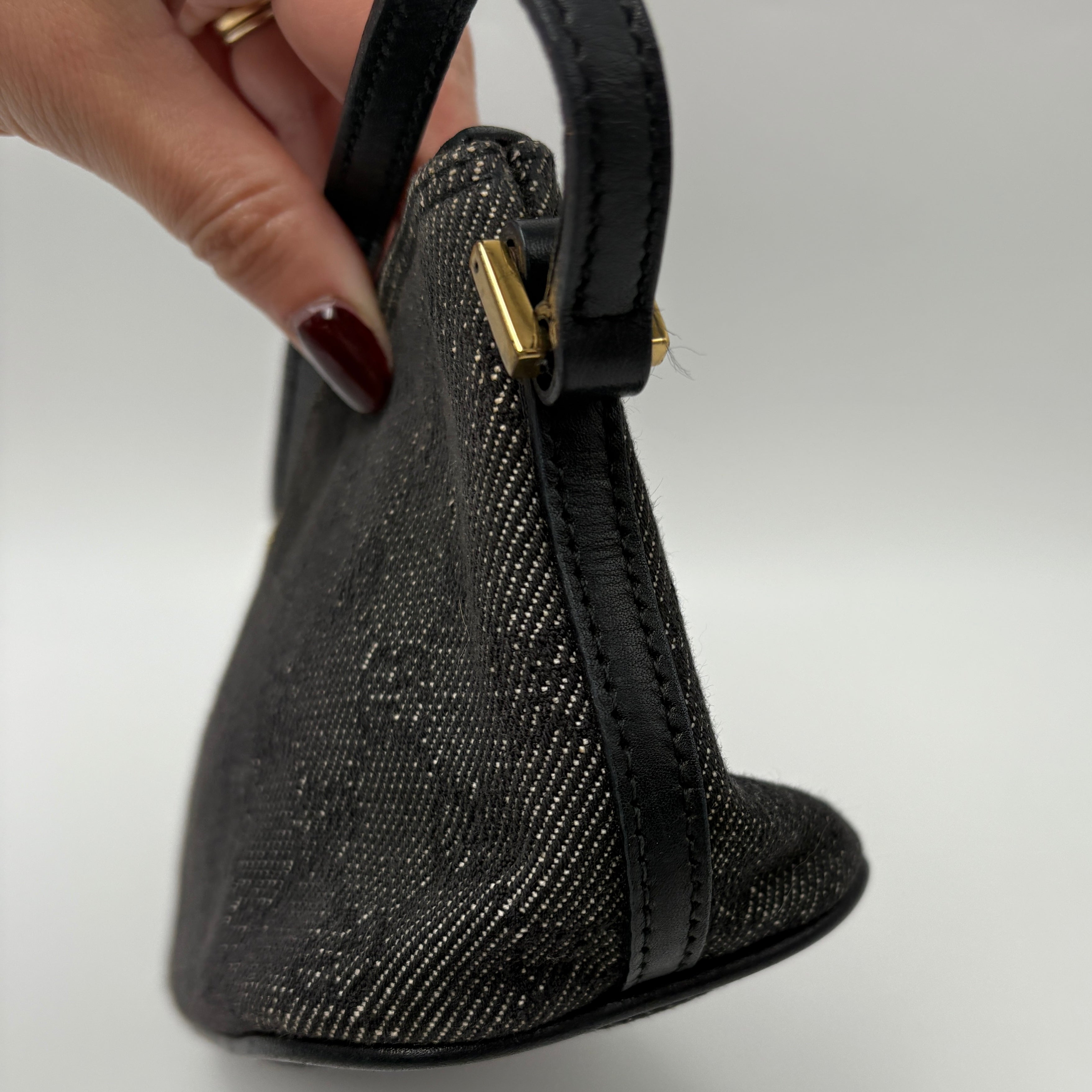 Gucci Boat Bag Denim