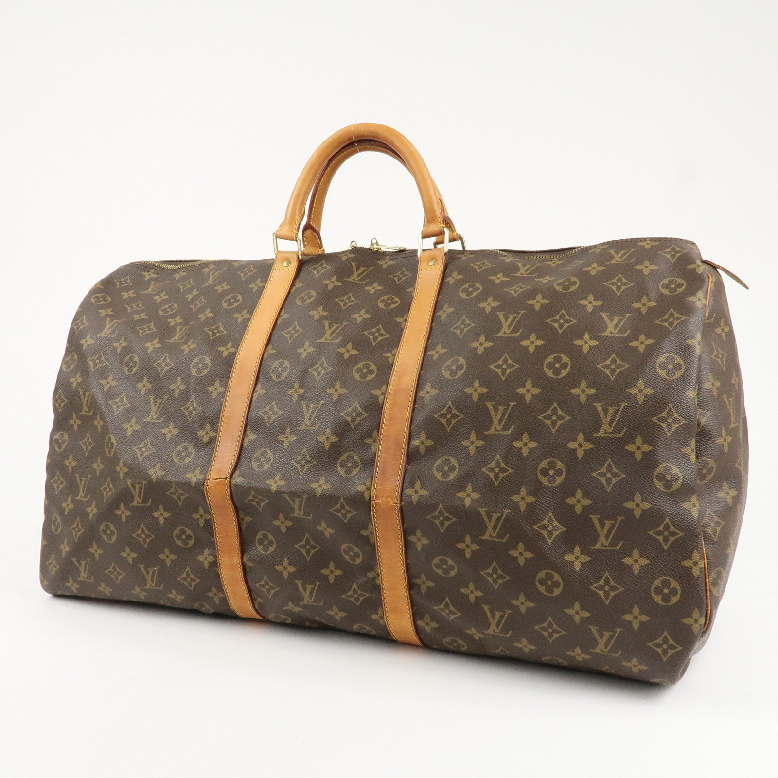 Louis Vuitton Keepall 60 Boston Bag - Monogram, Monogram Canvas