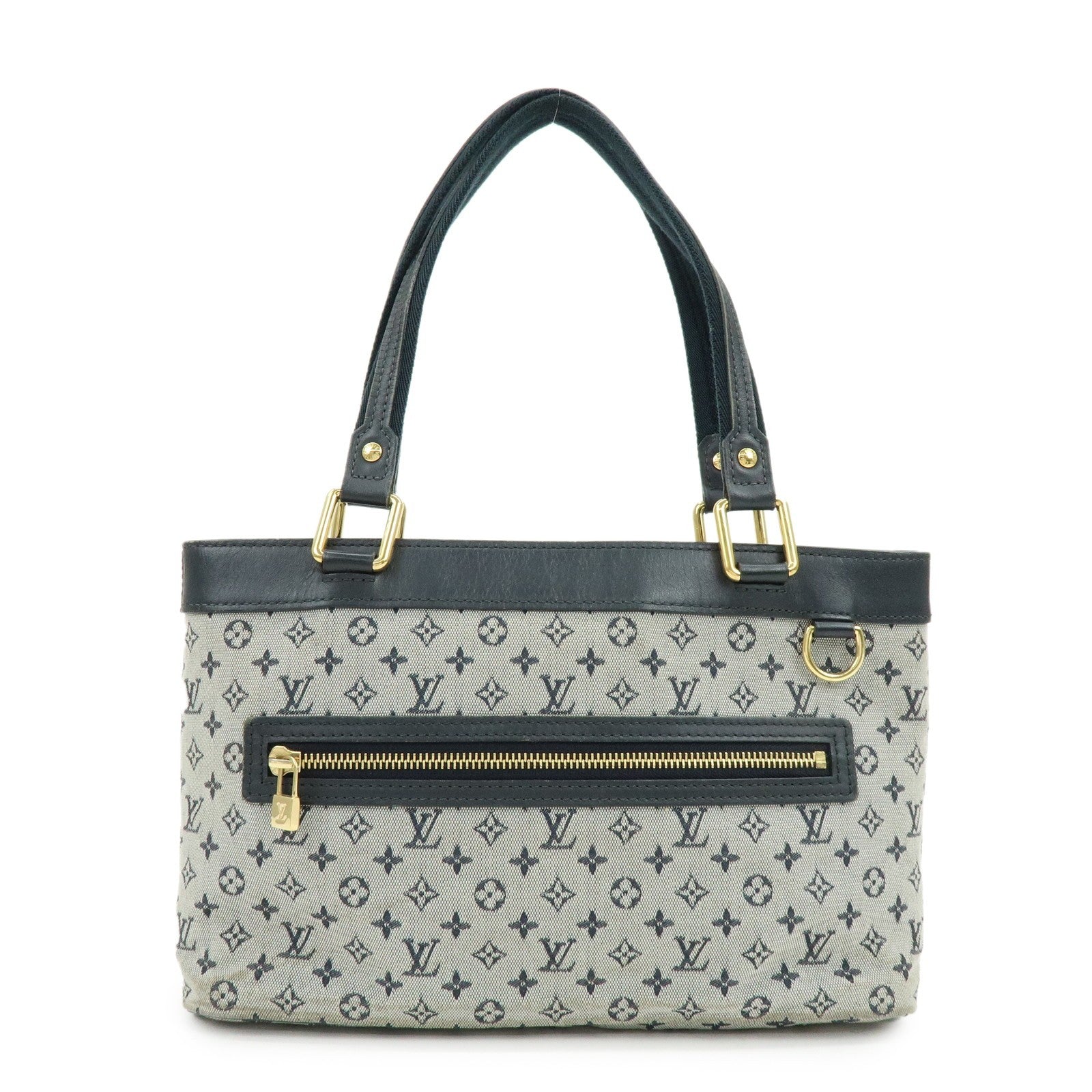 Louis Vuitton Lin Hand Bag - Blue, Monogram Mini Canvas