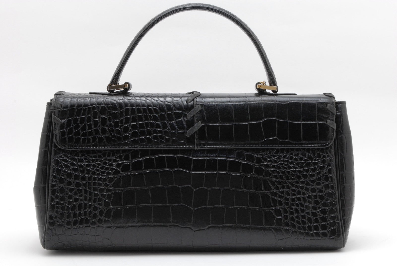 Saint Laurent Vintage Handbag - Black, Leather