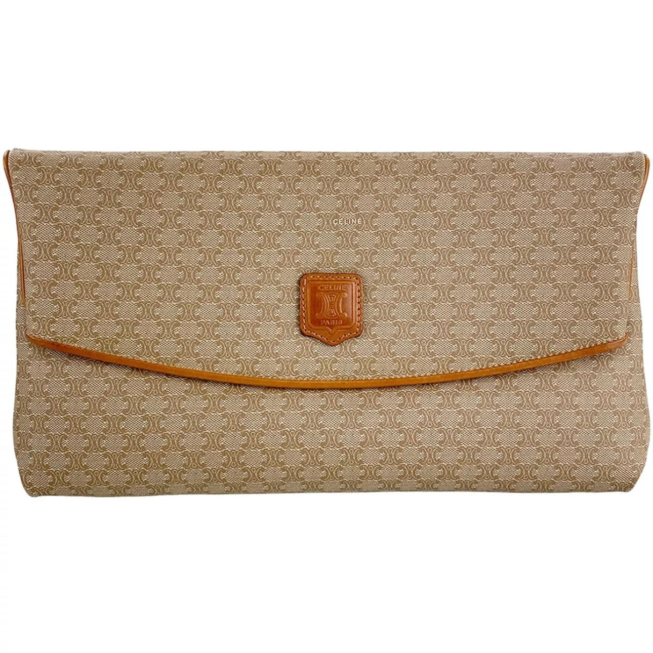 Macadam Leather PVC clutch