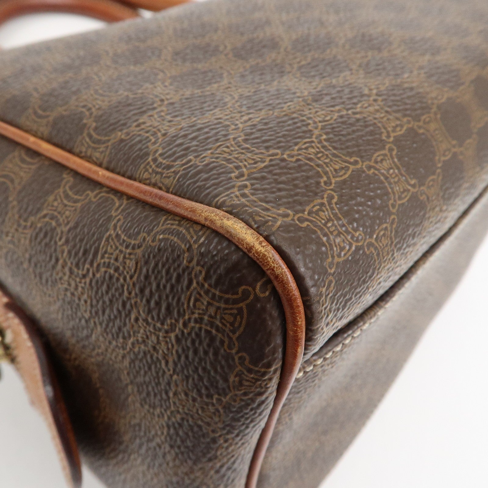Celine Boston Bag - Brown, PVC