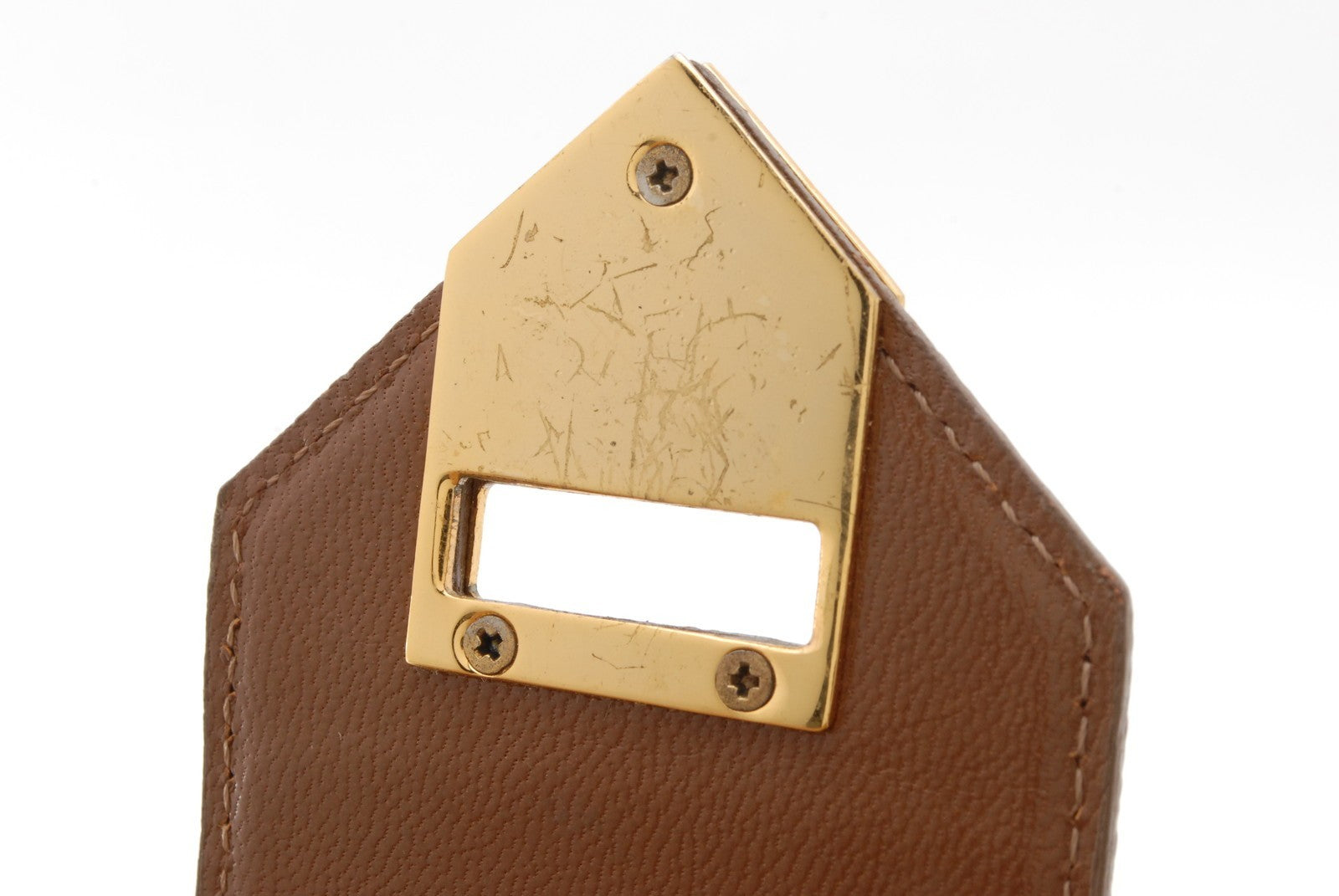 Saint Laurent Yves Saint Laurent Shoulder Bag - Beige, Leather
