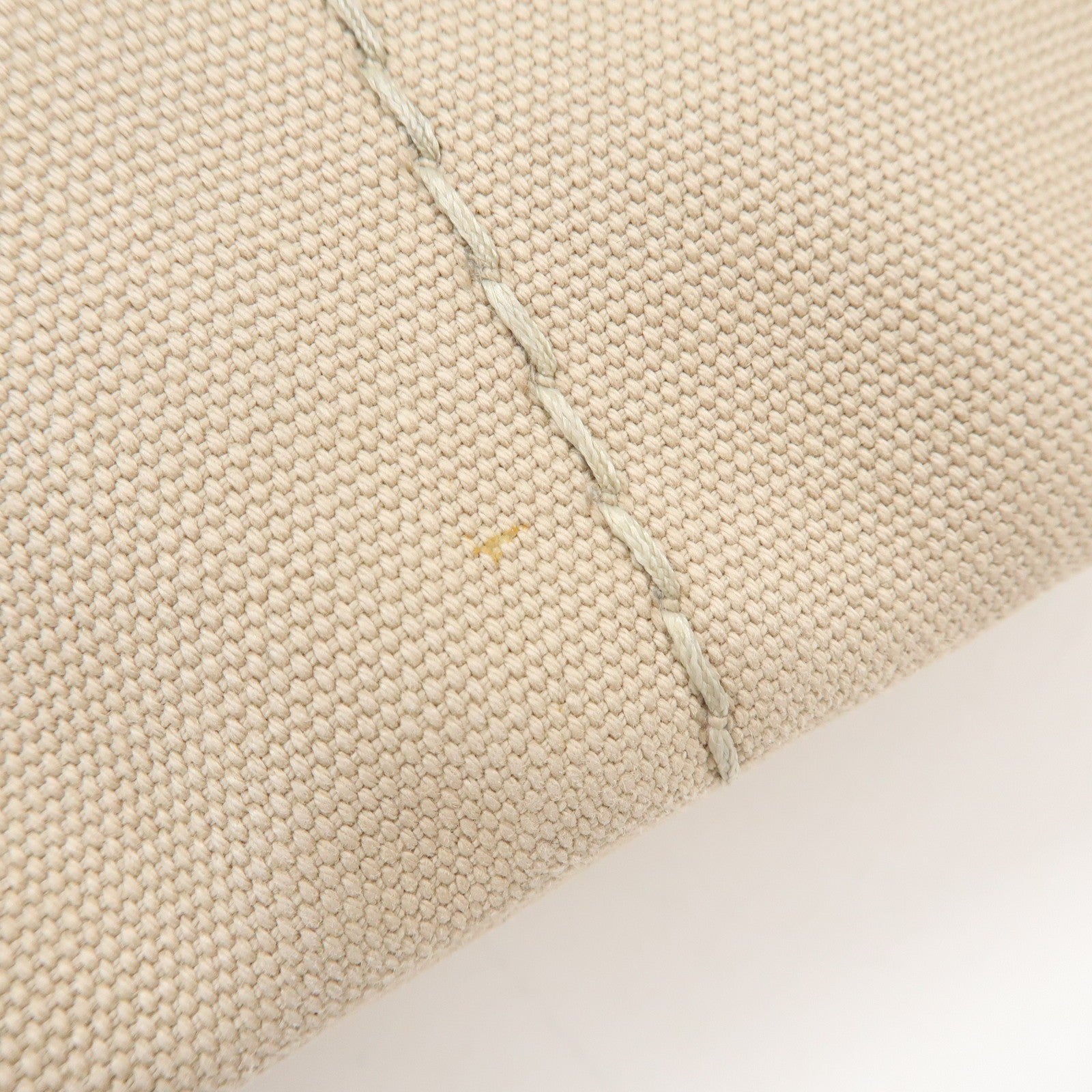 Prada Canapa Hand Bag - Beige, Canvas