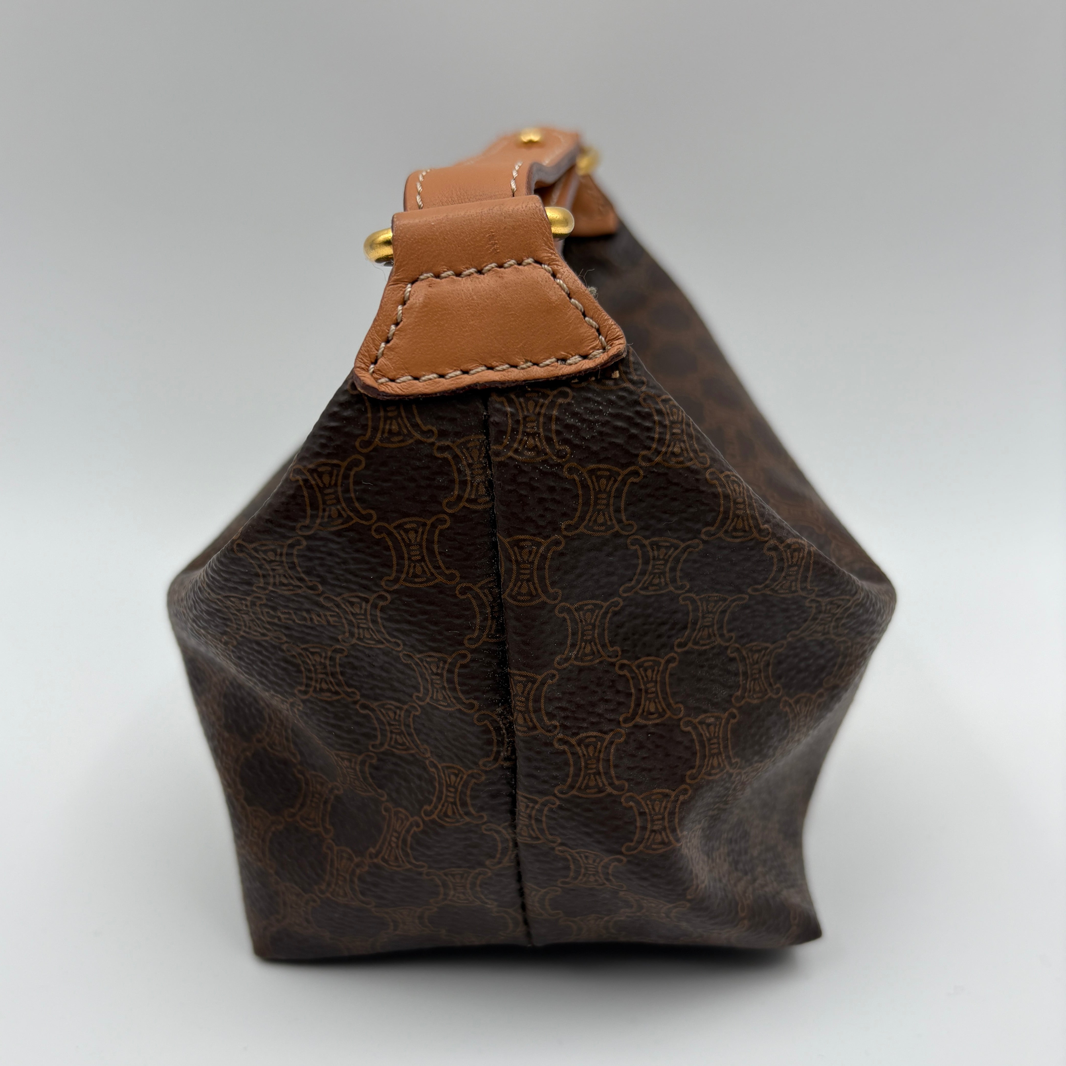 Celine Pochette brown Macadam