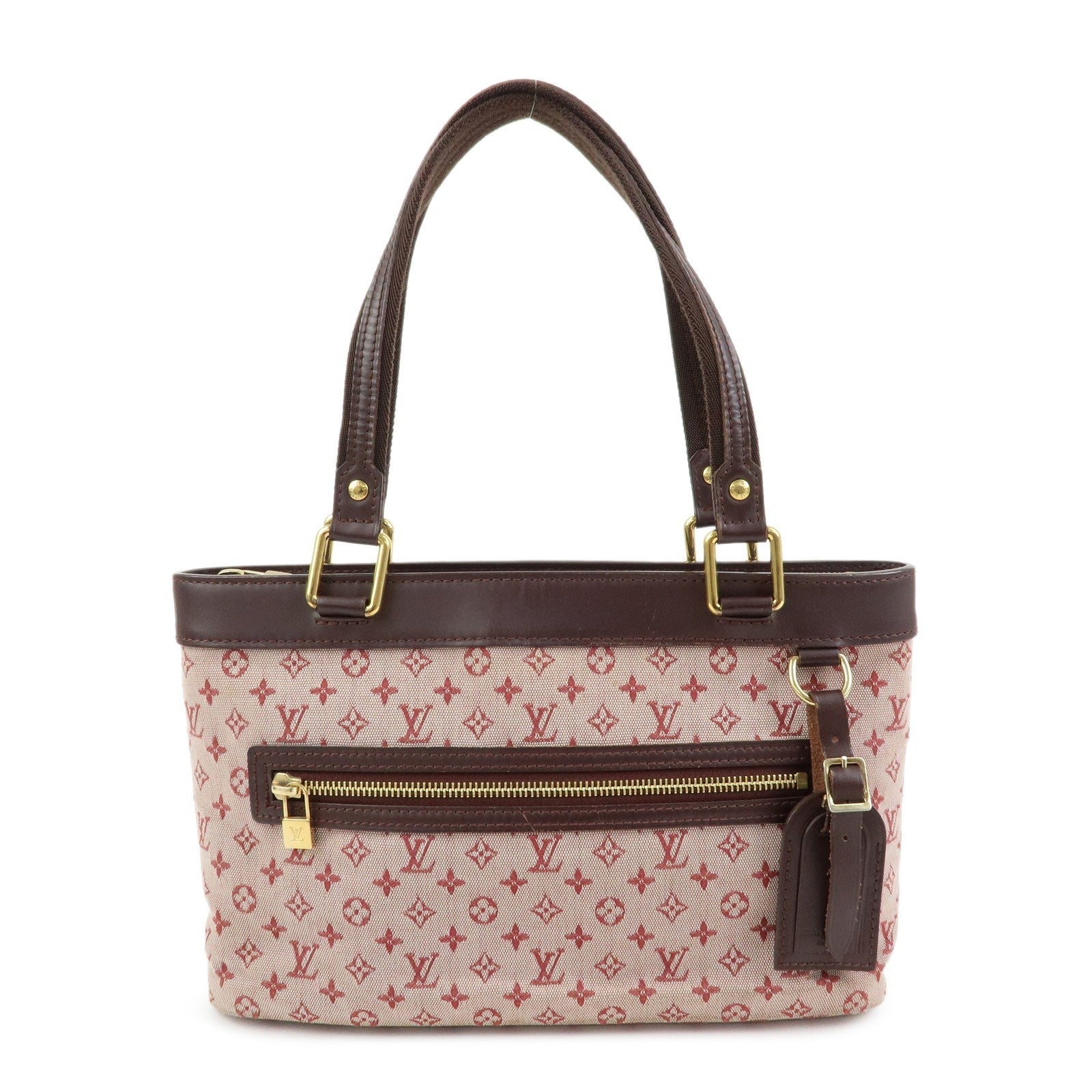 Louis Vuitton Monogram Mini Lucille PM Handbag - Cerise, Monogram Canvas