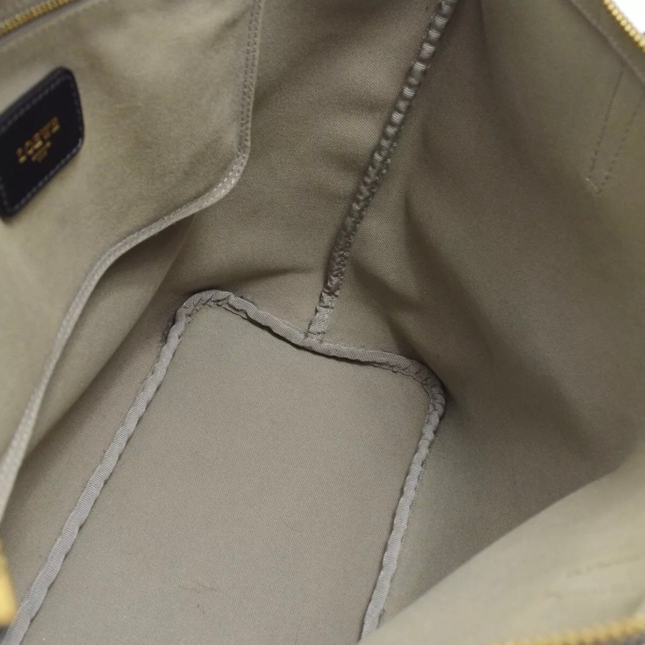 Black Gray PVC Tote Handbag