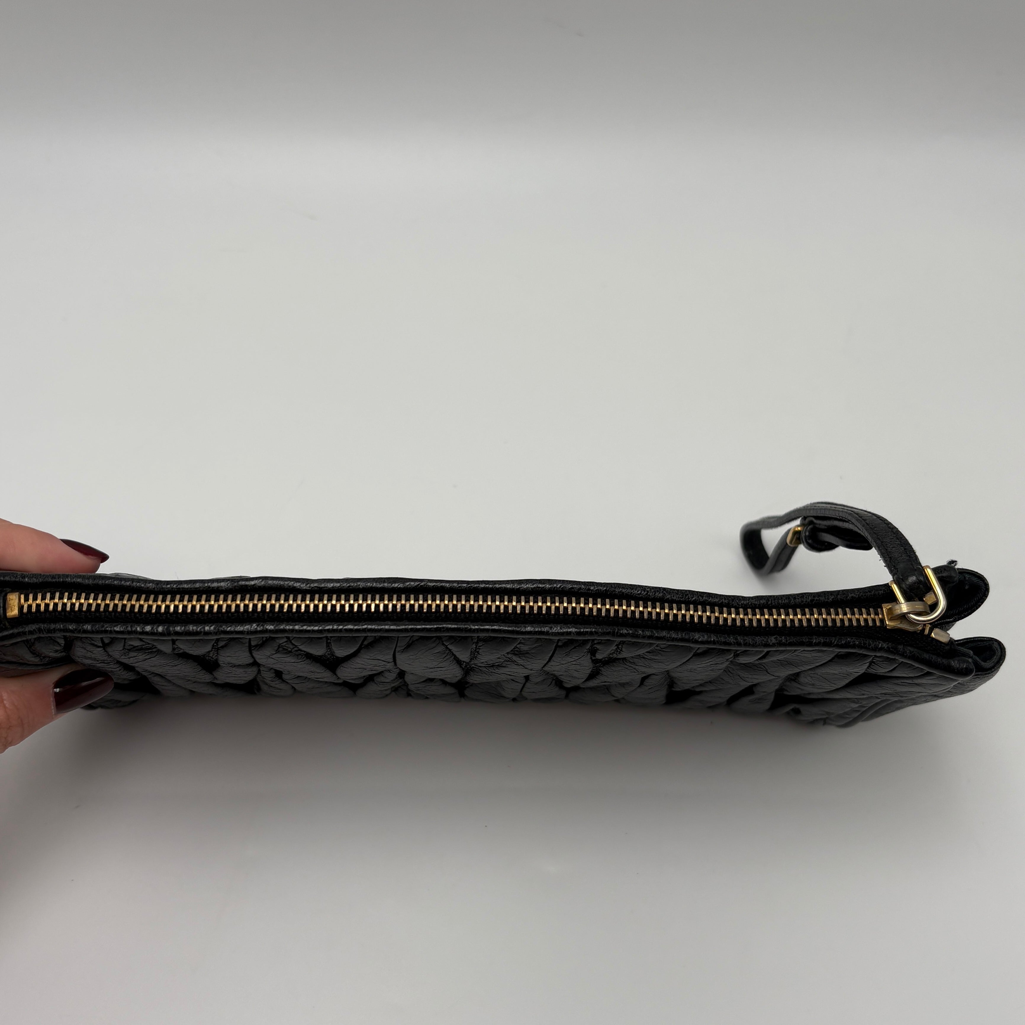 MIU MIU black clutch