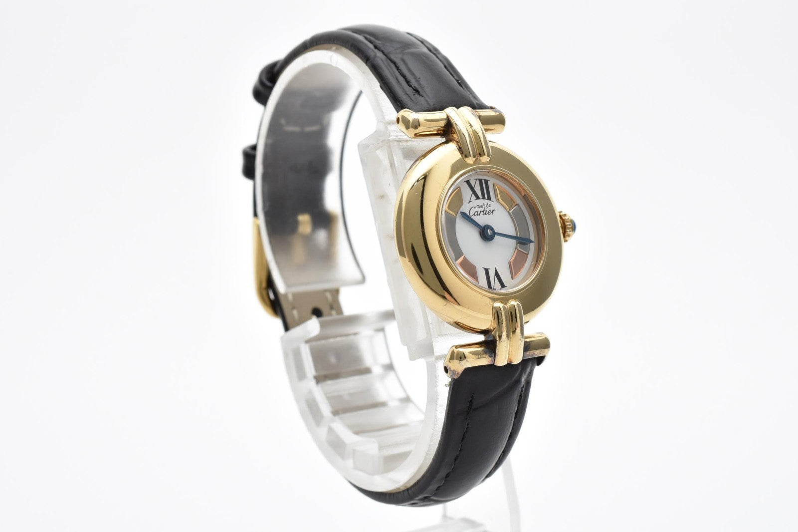 Cartier Must de Cartier Vermeil Wristwatch - White, Gold