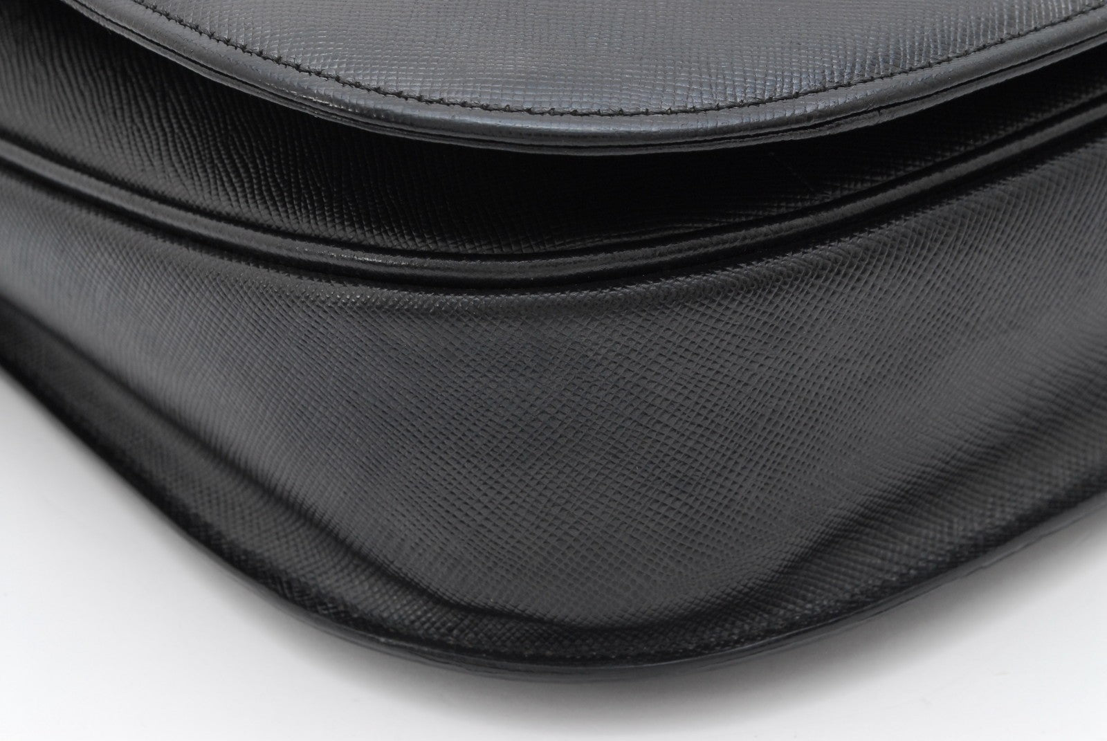 Saint Laurent Yves Shoulder Bag - Black, Leather
