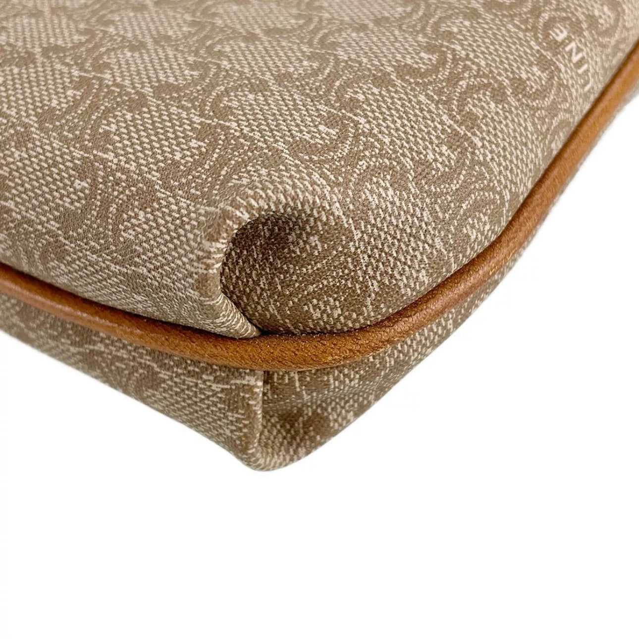 Macadam Leather PVC clutch
