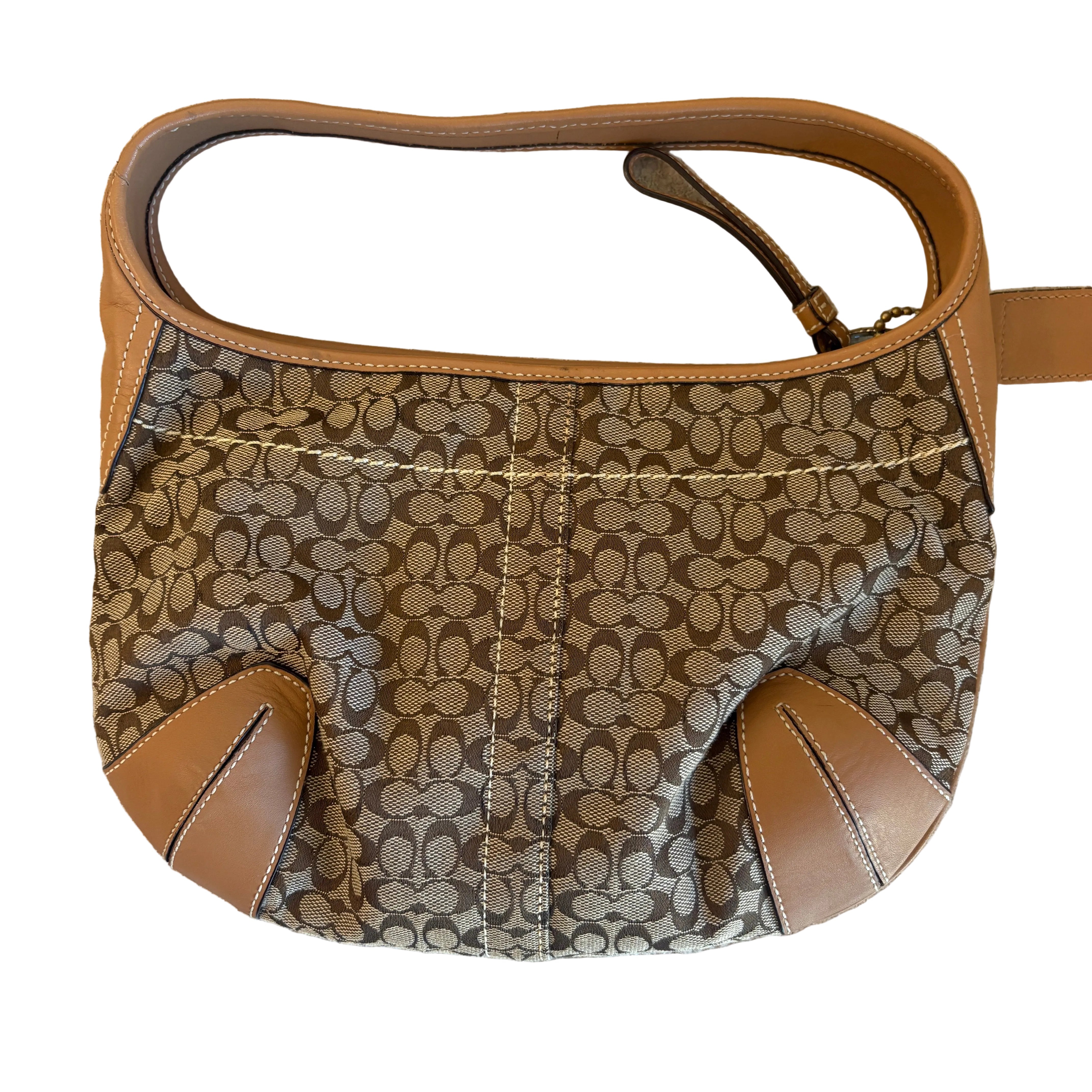 Coach Signature brown bag