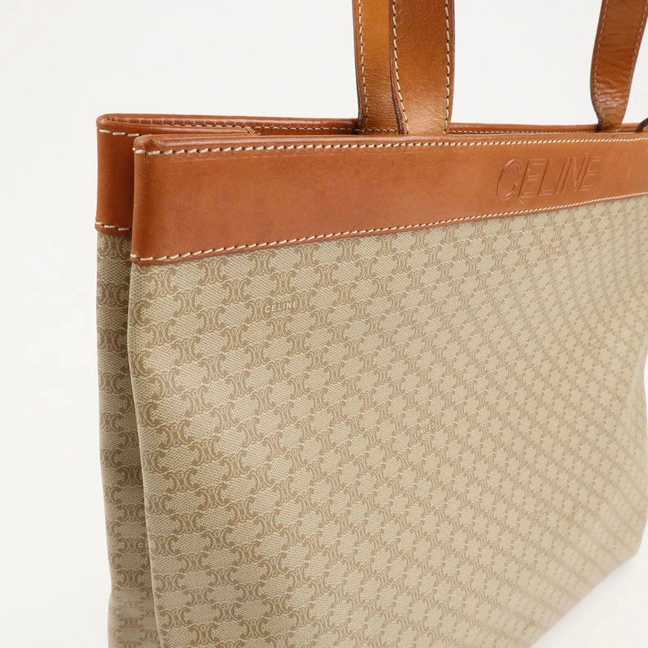 Celine Macadam Tote Shoulder Bag