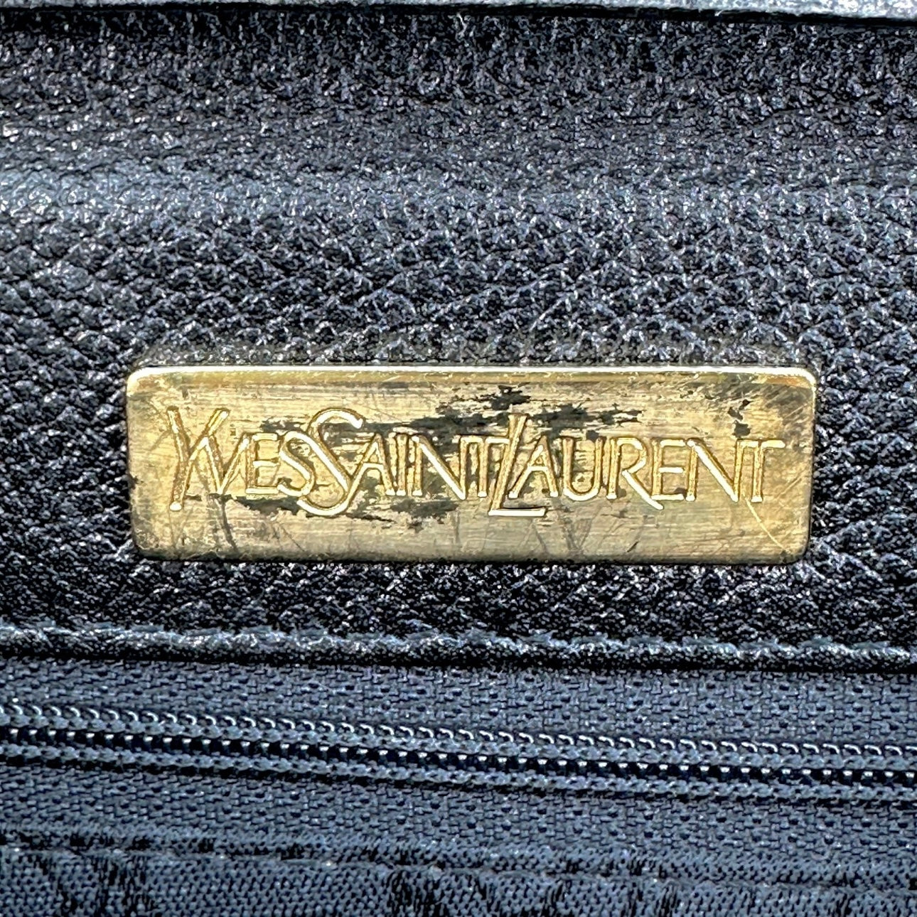 Yves Saint Laurent Shoulder Bag Crossbody Leather Vintage