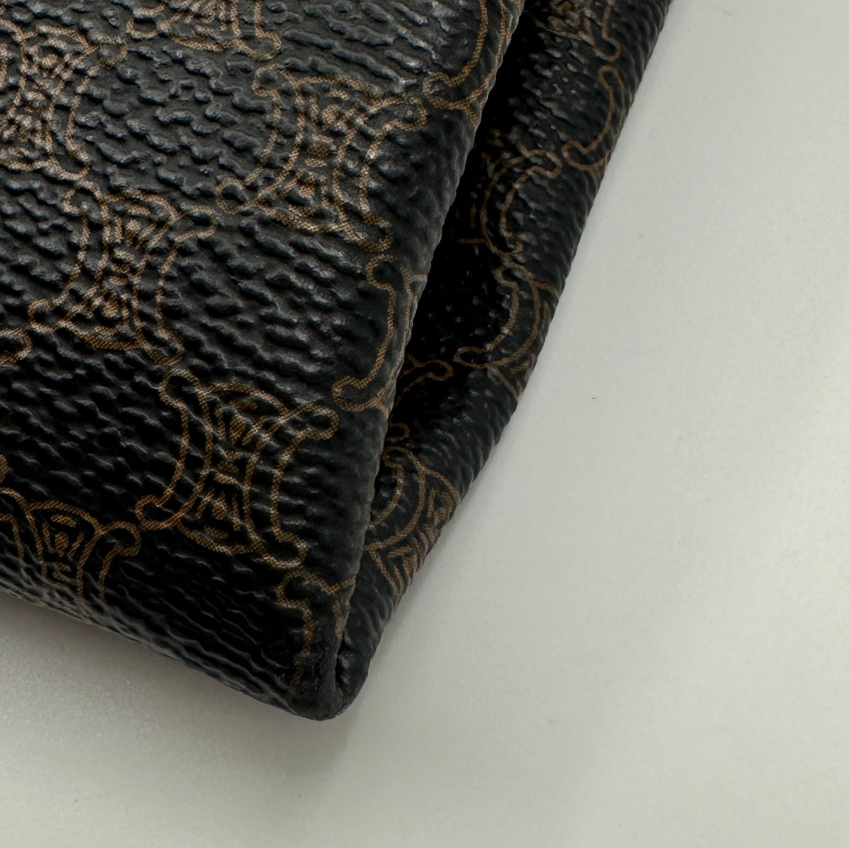 Macadam Tote Bag Black/Brown PVC, Leather