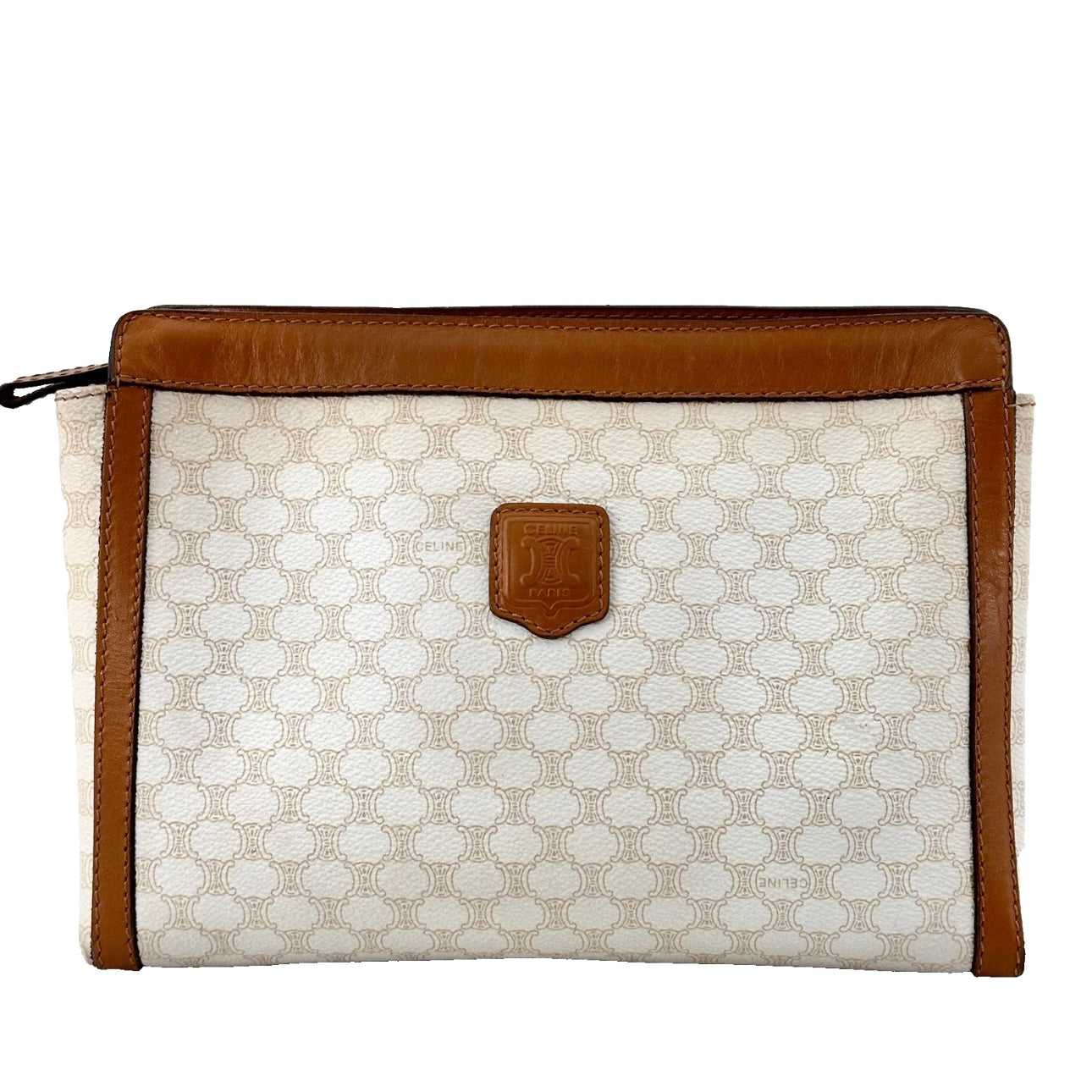 CELINE Macadam Clutch Bag