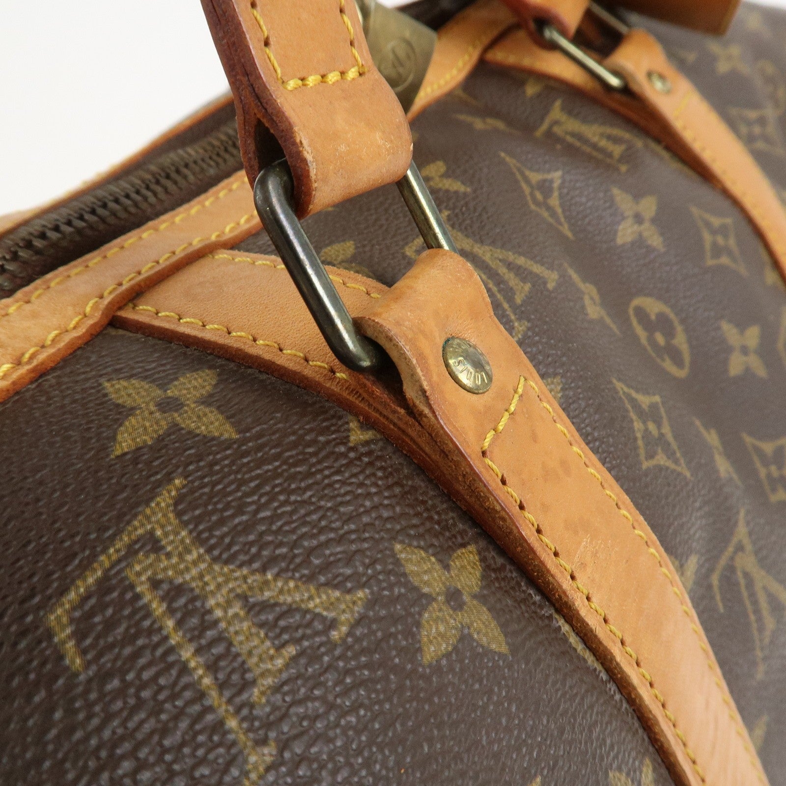 Louis Vuitton Monogram Sac Souple 45 Boston Bag - Brown, Monogram Canvas
