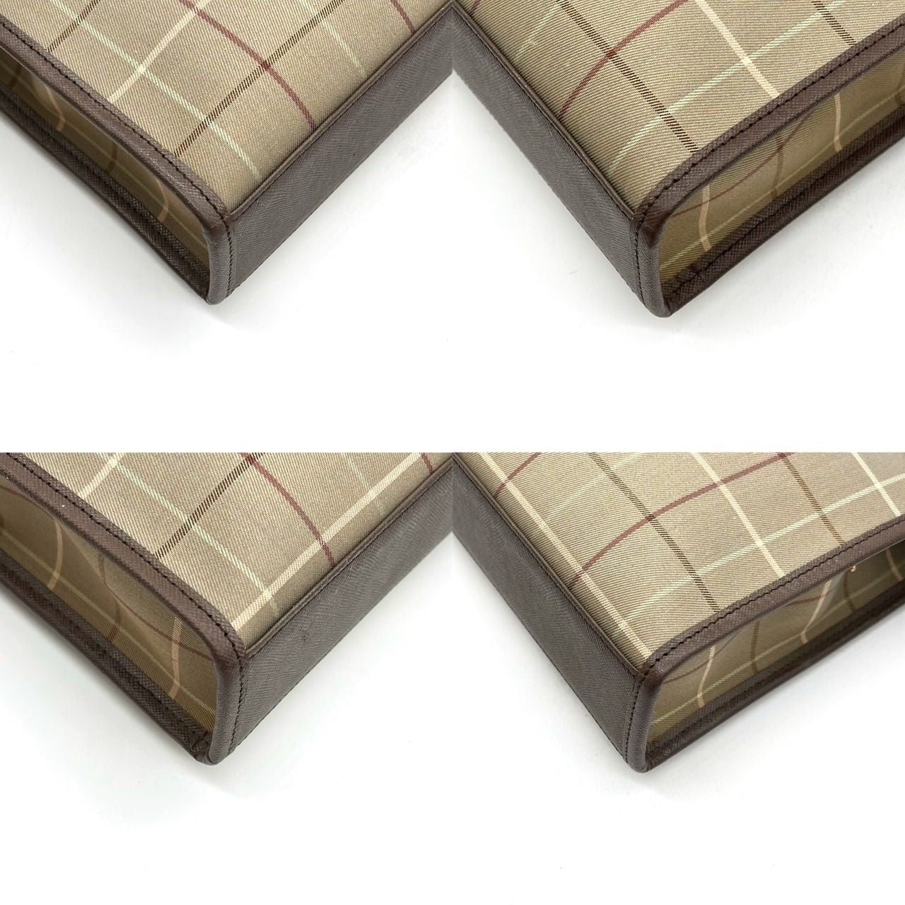 Burberry Clutch Bag - Nova Check, Canvas Leather