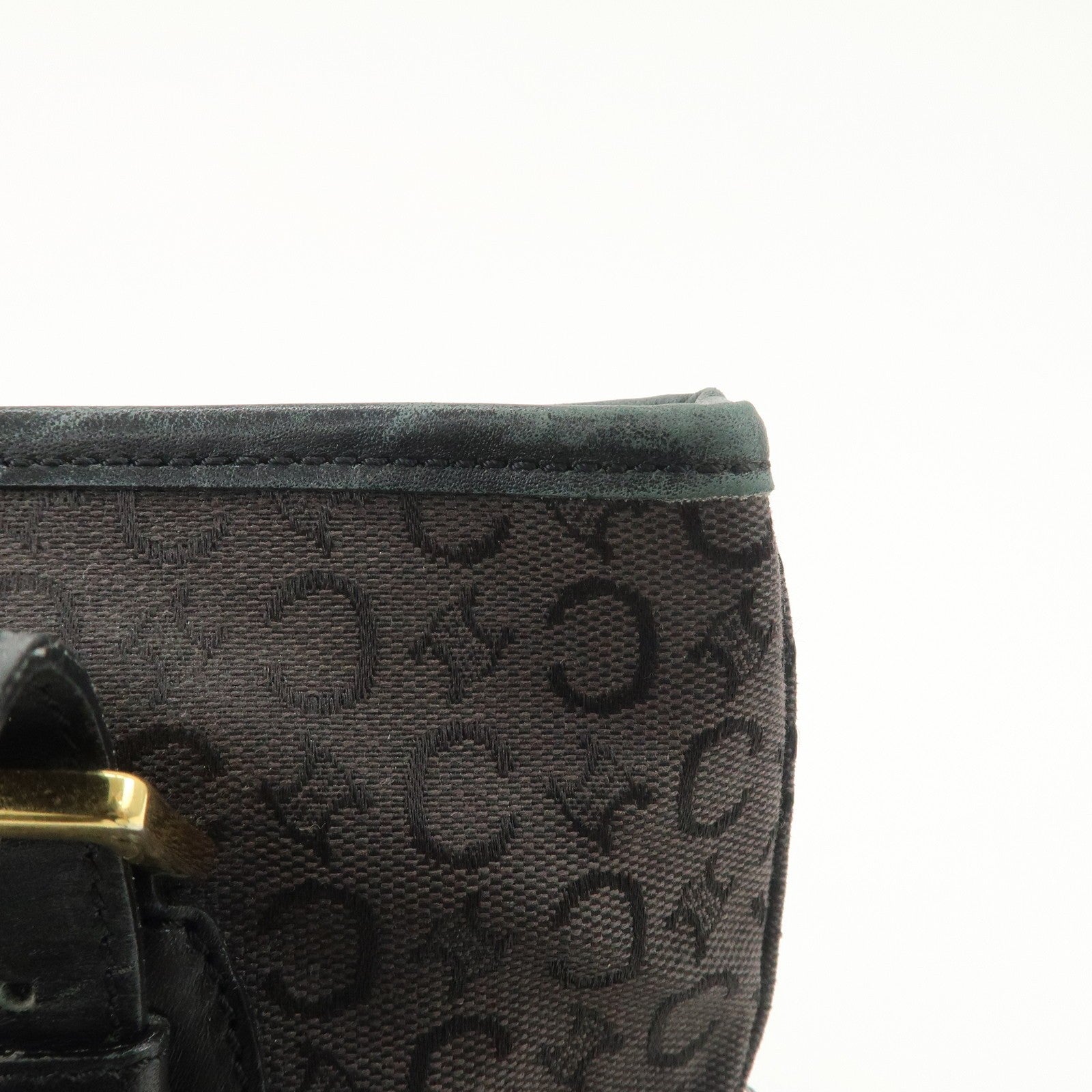 Celine C Macadam Tote Bag - Black, Canvas