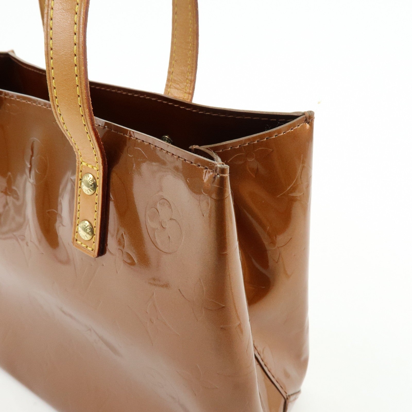 Louis Vuitton Hand Bag - Bronze, Vernis Leather