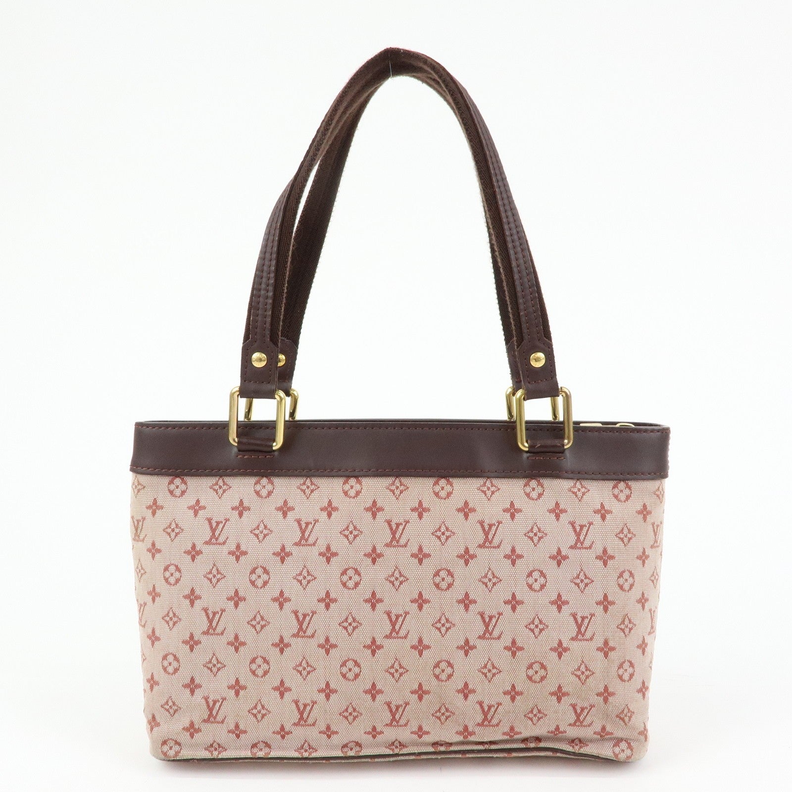 Louis Vuitton Monogram Mini Lucille PM Hand Bag - Cerise, Monogram Canvas