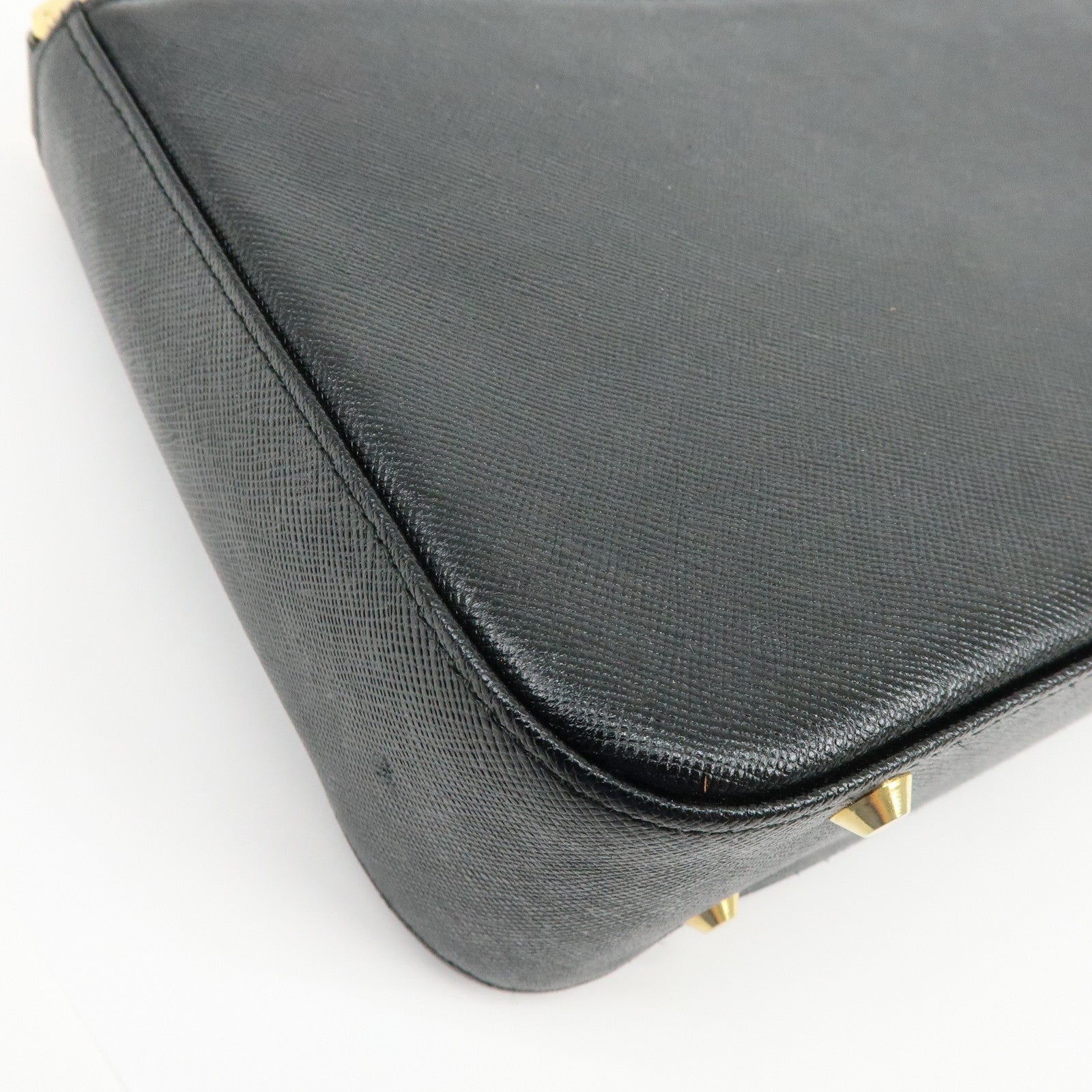 Burberry Leather Flap Shoulder Bag - Black, Leather