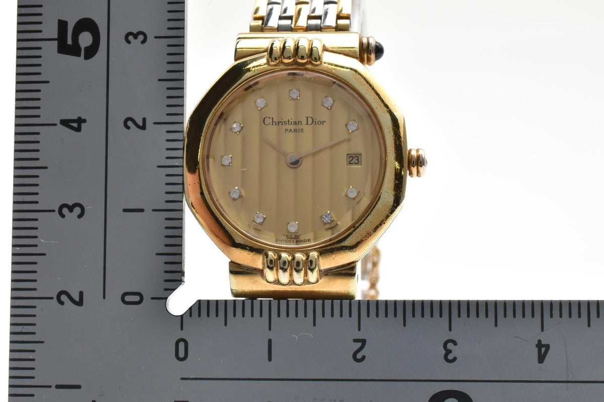 Dior 64151 Wristwatch - Gold, Stainless Steel