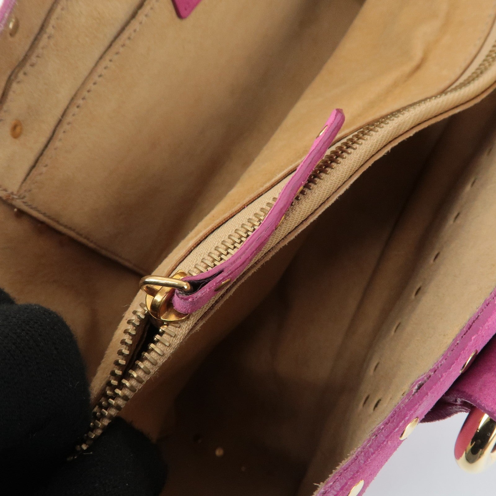 Celine Buggy Hand Bag - Pink, Suede Leather