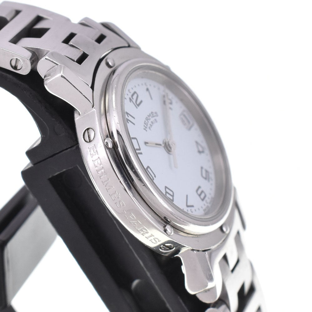 Hermès Clipper CL4.210 Watch - White, Stainless Steel
