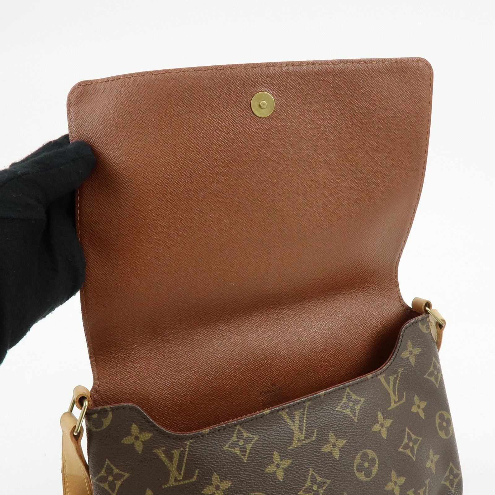 Louis Vuitton Monogram Musette Tango Shoulder Bag - Brown, Monogram Canvas