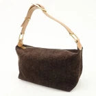 Celine Macadam Shoulder Bag - Brown, Suede