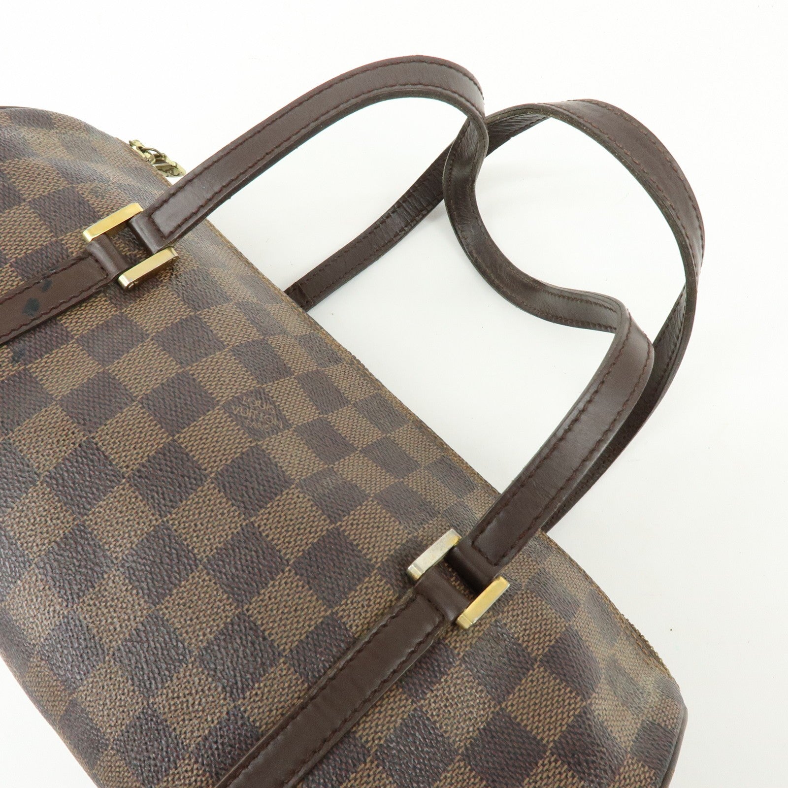 Louis Vuitton Papillon 30 Hand Bag - Damier Ebene, Canvas