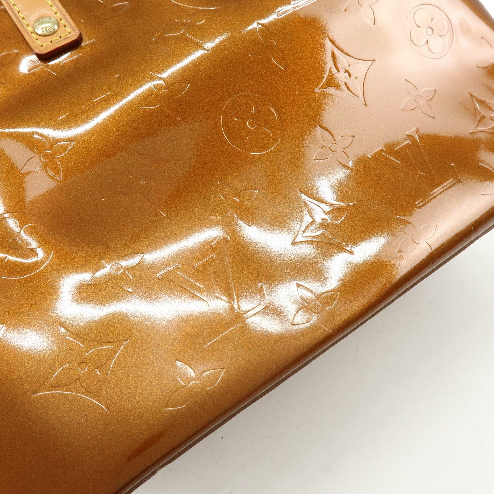 Louis Vuitton Hand Bag - Bronze, Vernis Leather