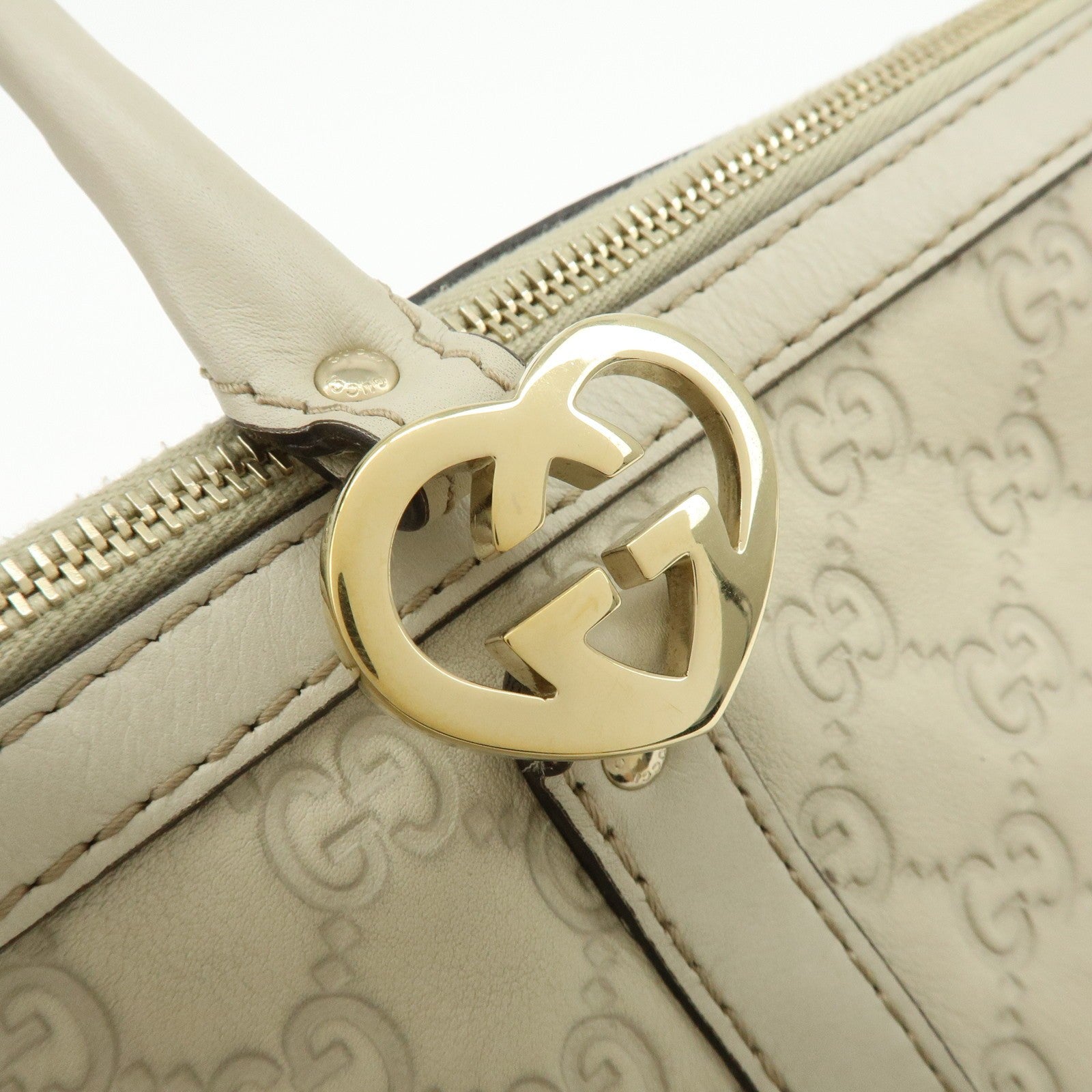 Gucci Tote Bag - Ivory, Guccissima Leather