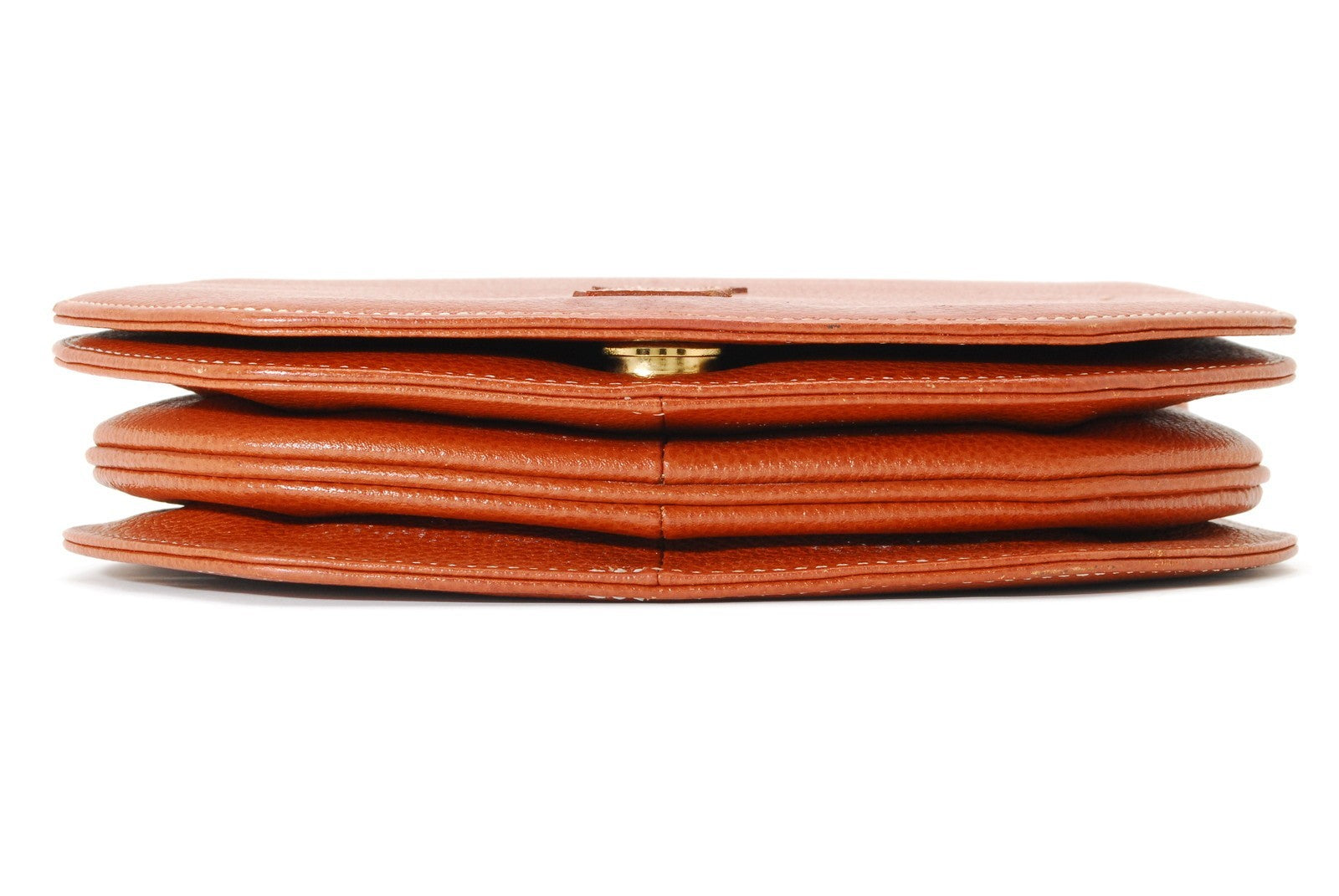 Saint Laurent Yves Cassandra Shoulder Bag - Brown, Leather