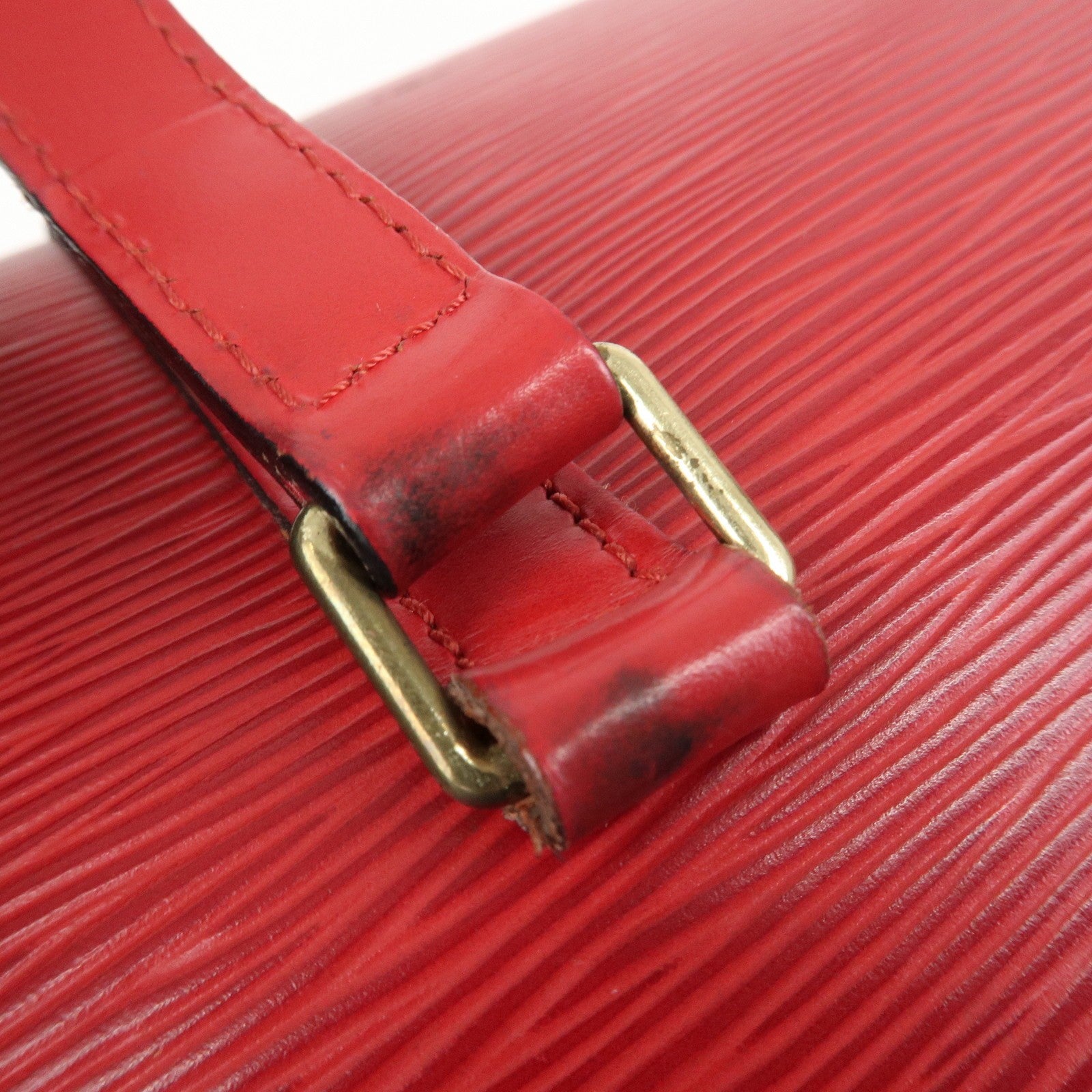 Louis Vuitton Epi Soufflot Hand Bag - Castillian Red, Epi Leather