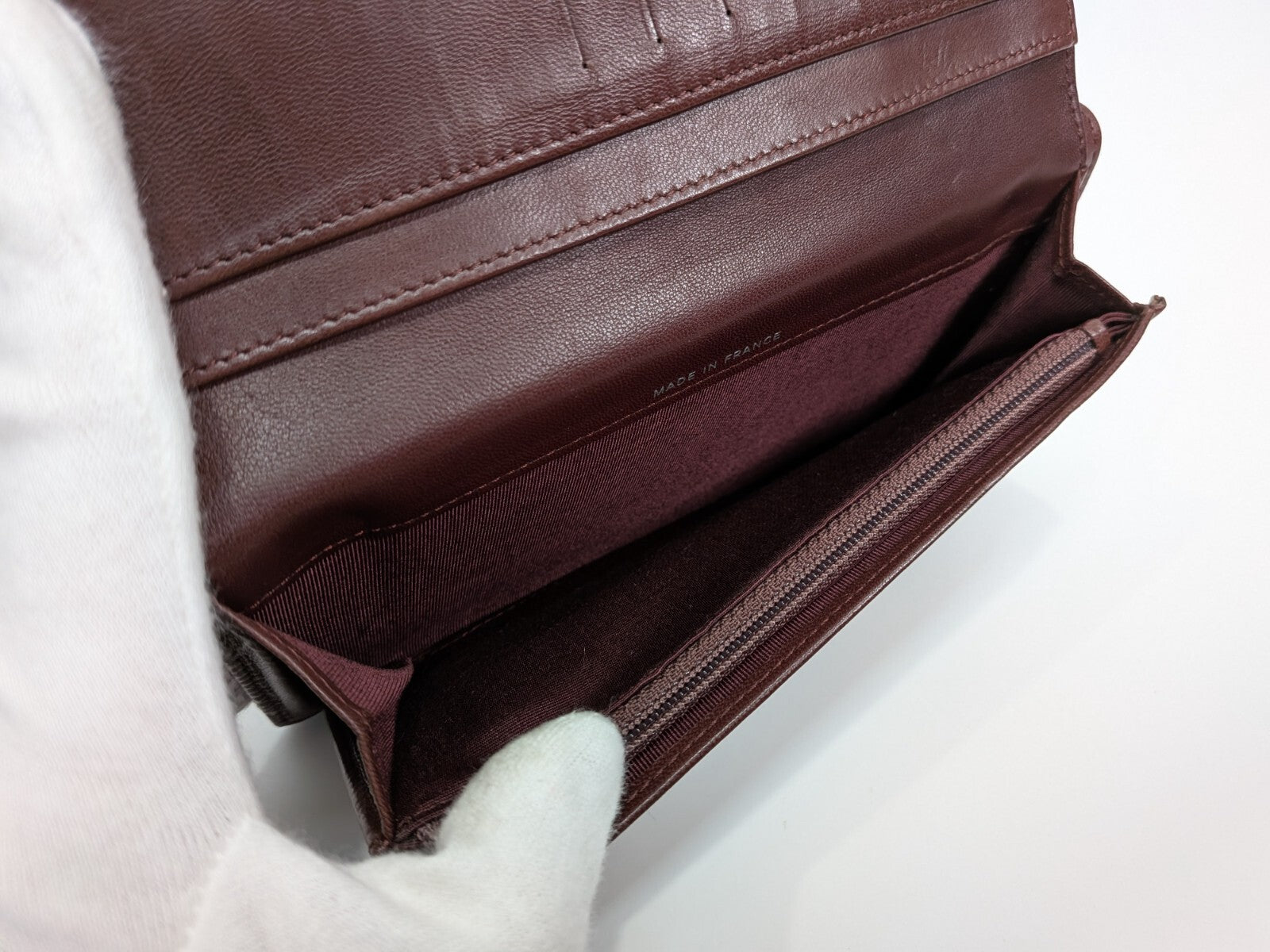 CHANEL Matelasse COCO Mark Long Wallet - Black, Lamb Skin