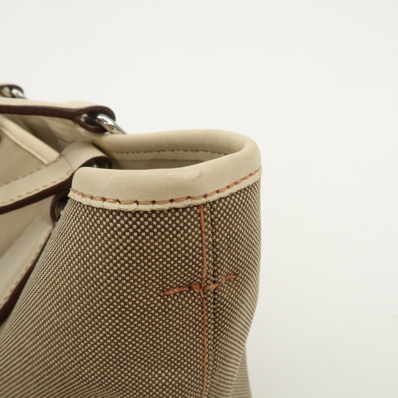 Prada Shoulder Bag - Beige, Leather