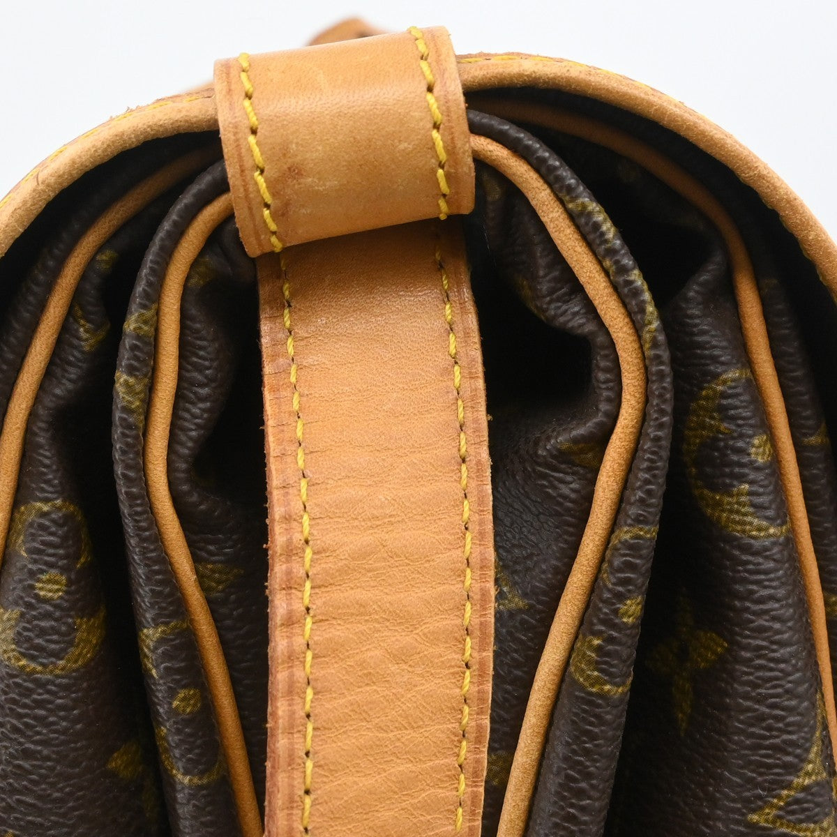Louis Vuitton Saumur 35 Shoulder Bag - Brown, Monogram Canvas, Leather