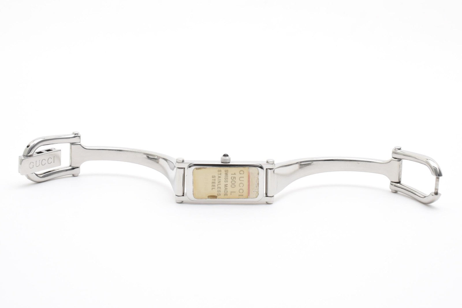Gucci 1500L Wristwatch - Black, Stainless Steel