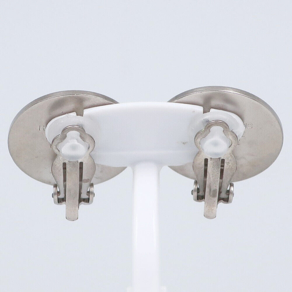 Hermès Serie Earring - Silver, Metallic
