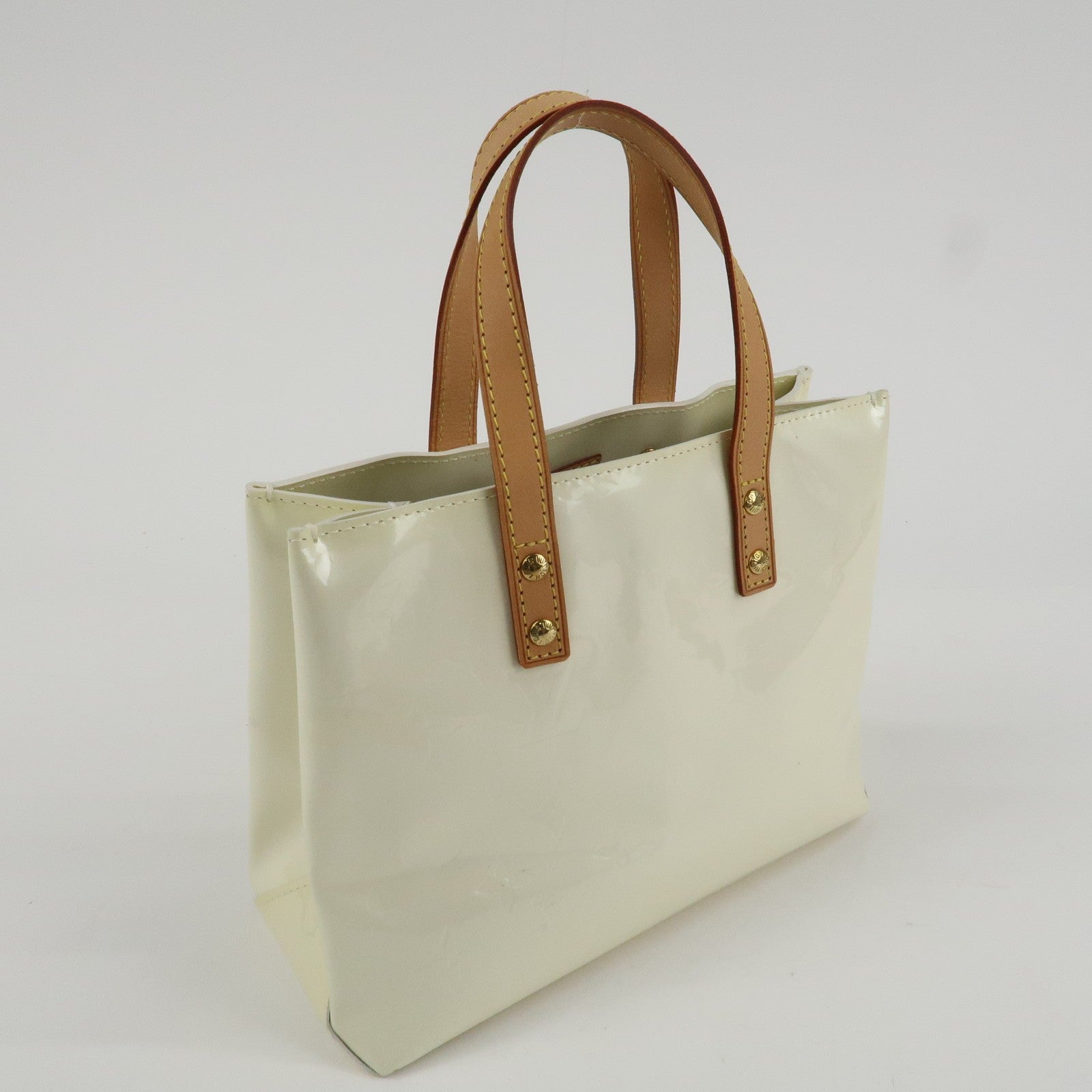 Louis Vuitton Lead PM Tote Bag - Perle, Vernis Leather