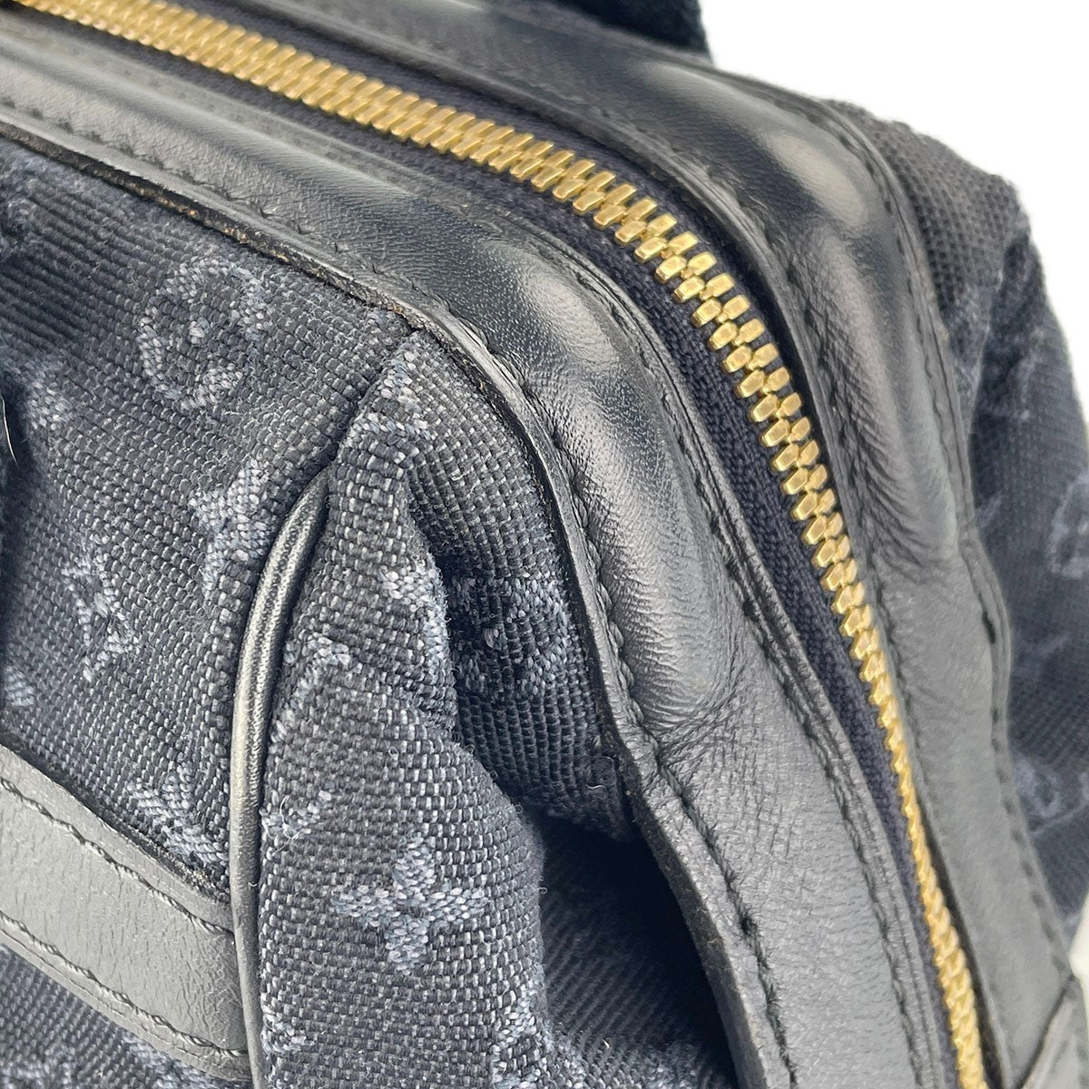 Louis Vuitton Josephine PM Handbag - Navy, Canvas