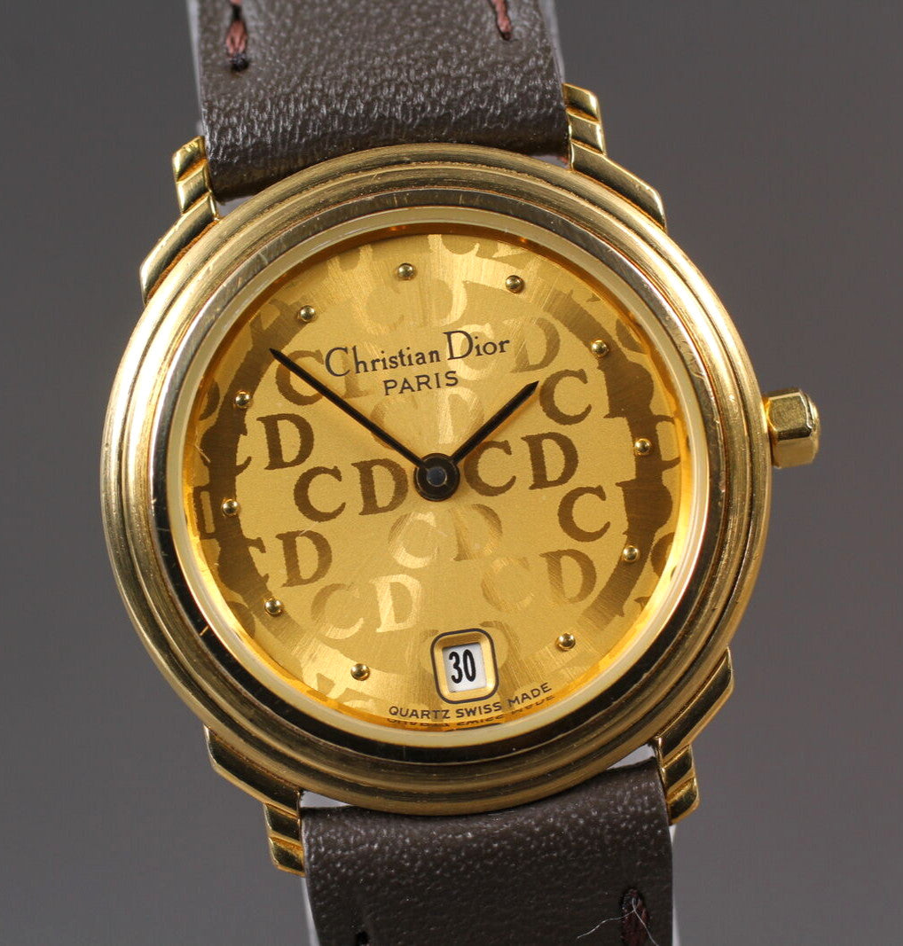 Christian Dior CD Wristwatch - Gold, Gold Plated