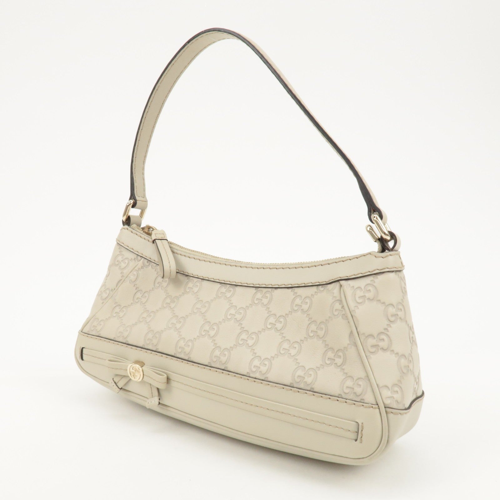 Gucci Hand Bag - Ivory, Leather