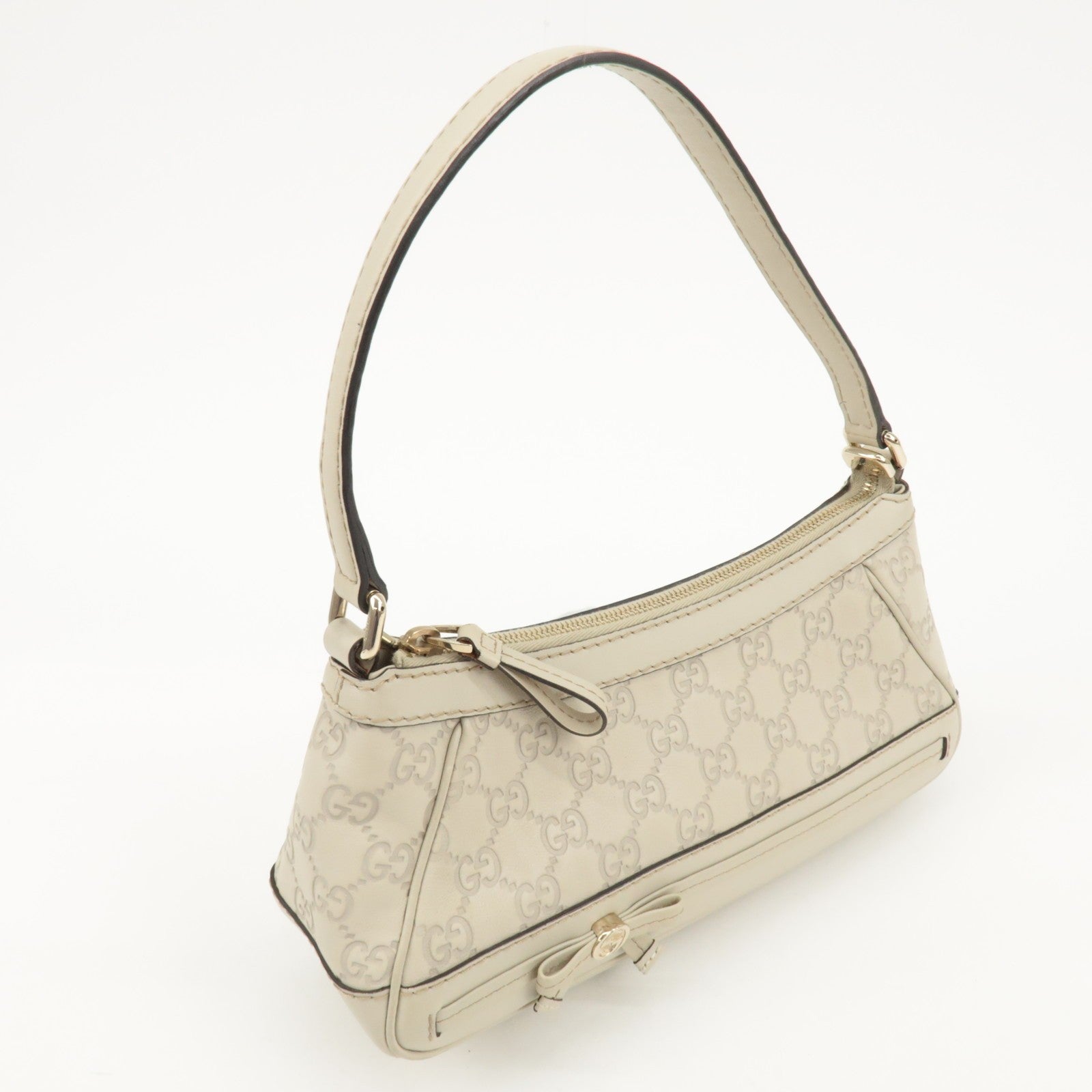 Gucci Hand Bag - Ivory, Leather