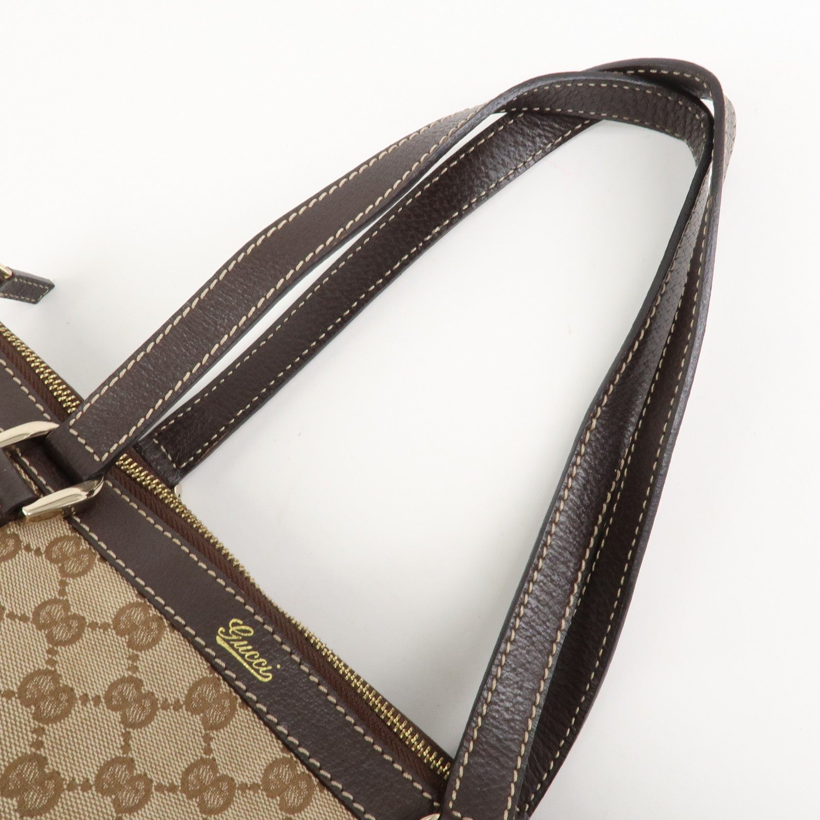 Gucci Abbey Tote Bag - Beige, Canvas
